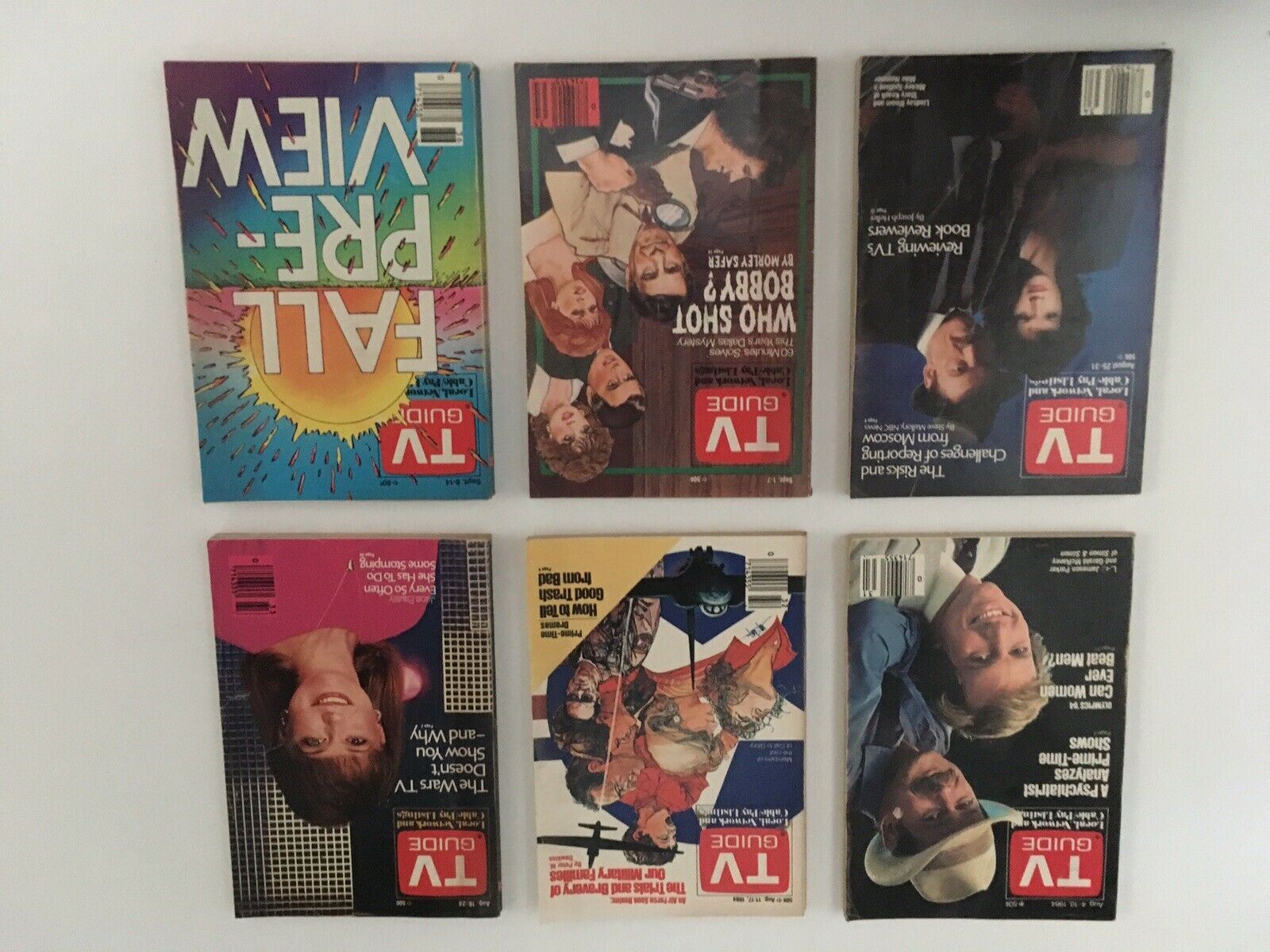 Complete Year Of TV Guide Magazines 1984, 52 Issues- Special Issue Fall Preview