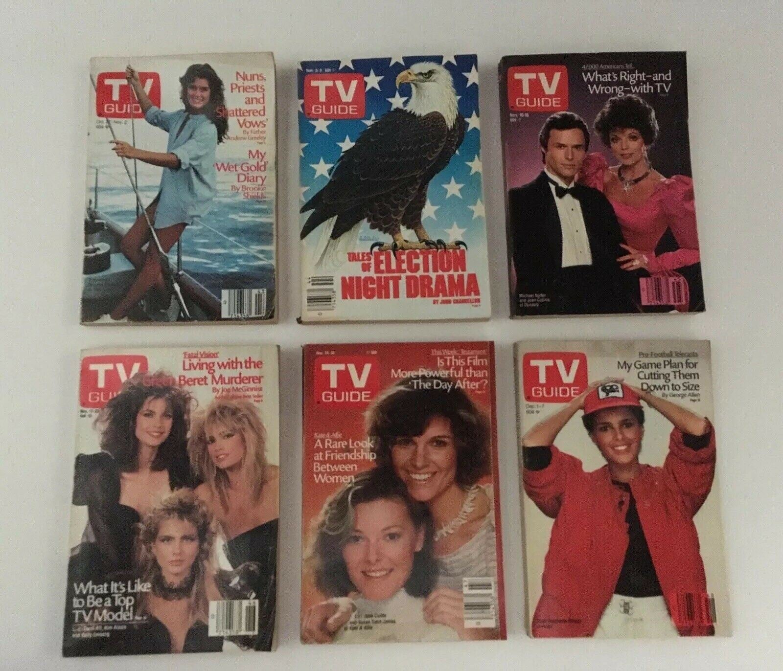 Complete Year Of TV Guide Magazines 1984, 52 Issues- Special Issue Fall Preview