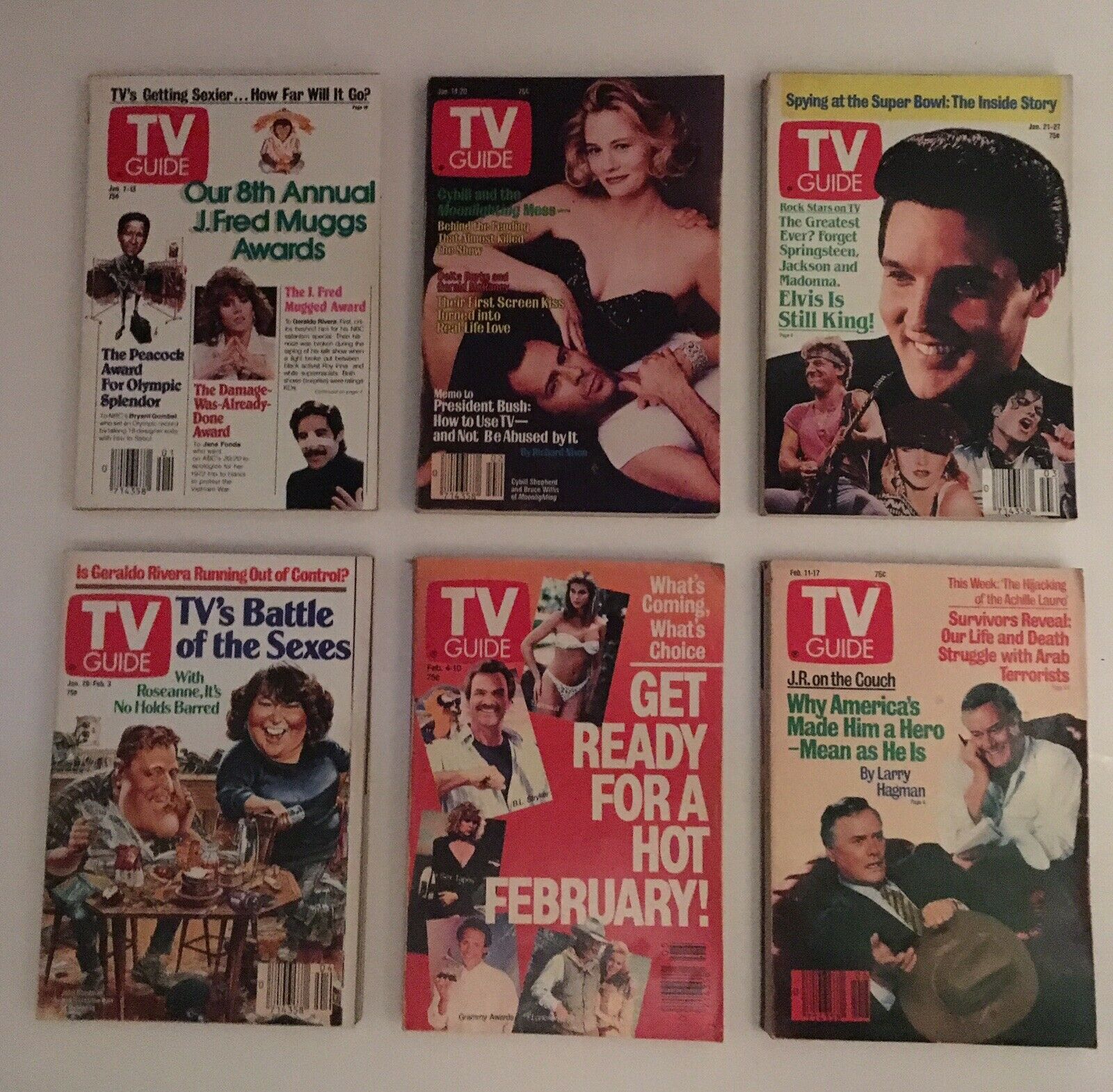 Complete Year Of TV Guide Magazines 1989, 52 Issues- Special Issue Fall Preview