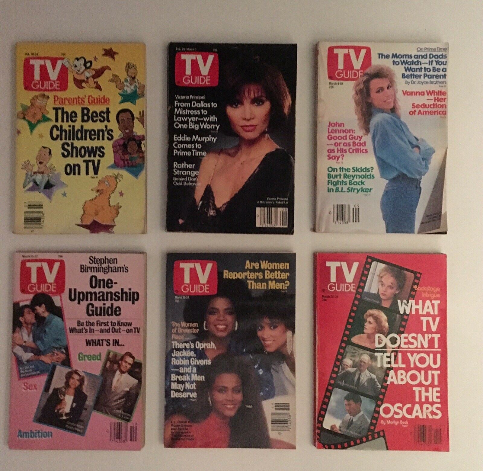 Complete Year Of TV Guide Magazines 1989, 52 Issues- Special Issue Fall Preview