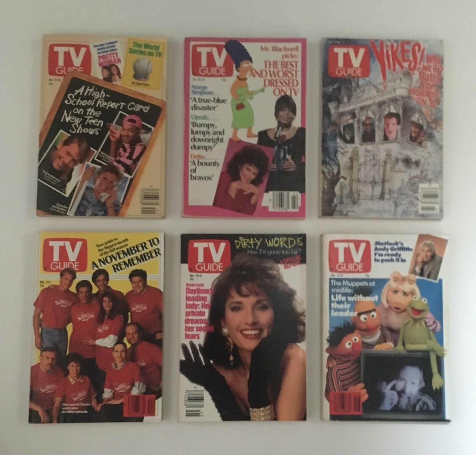 TV Guide Magazines 1990~ 54 Issues Complete~ 4 Special Issue Fall Previews