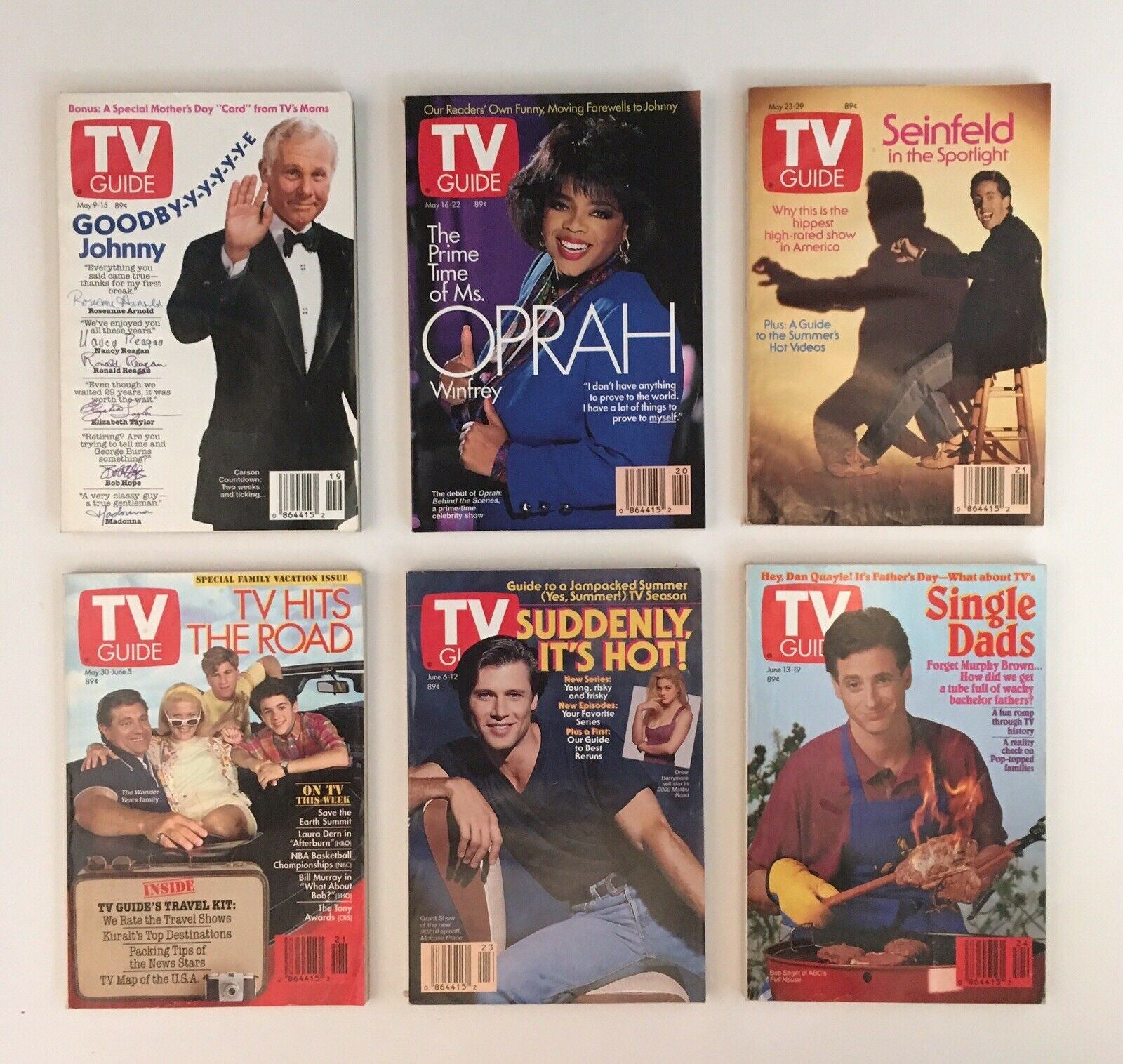 TV Guide Magazines 1992 Complete 52 Issues Special Issue Fall Previews