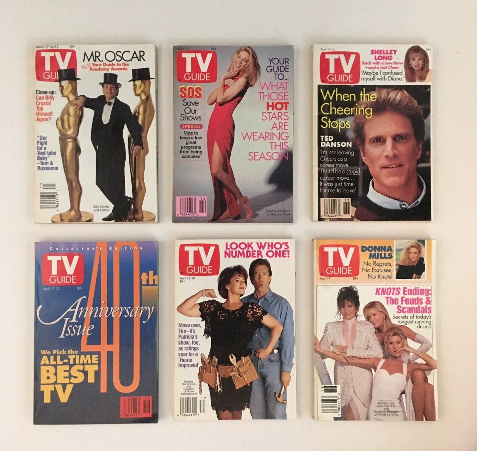 TV Guide Magazines 1993 Complete 53 Issues Fall Previews + 40th Anniversary