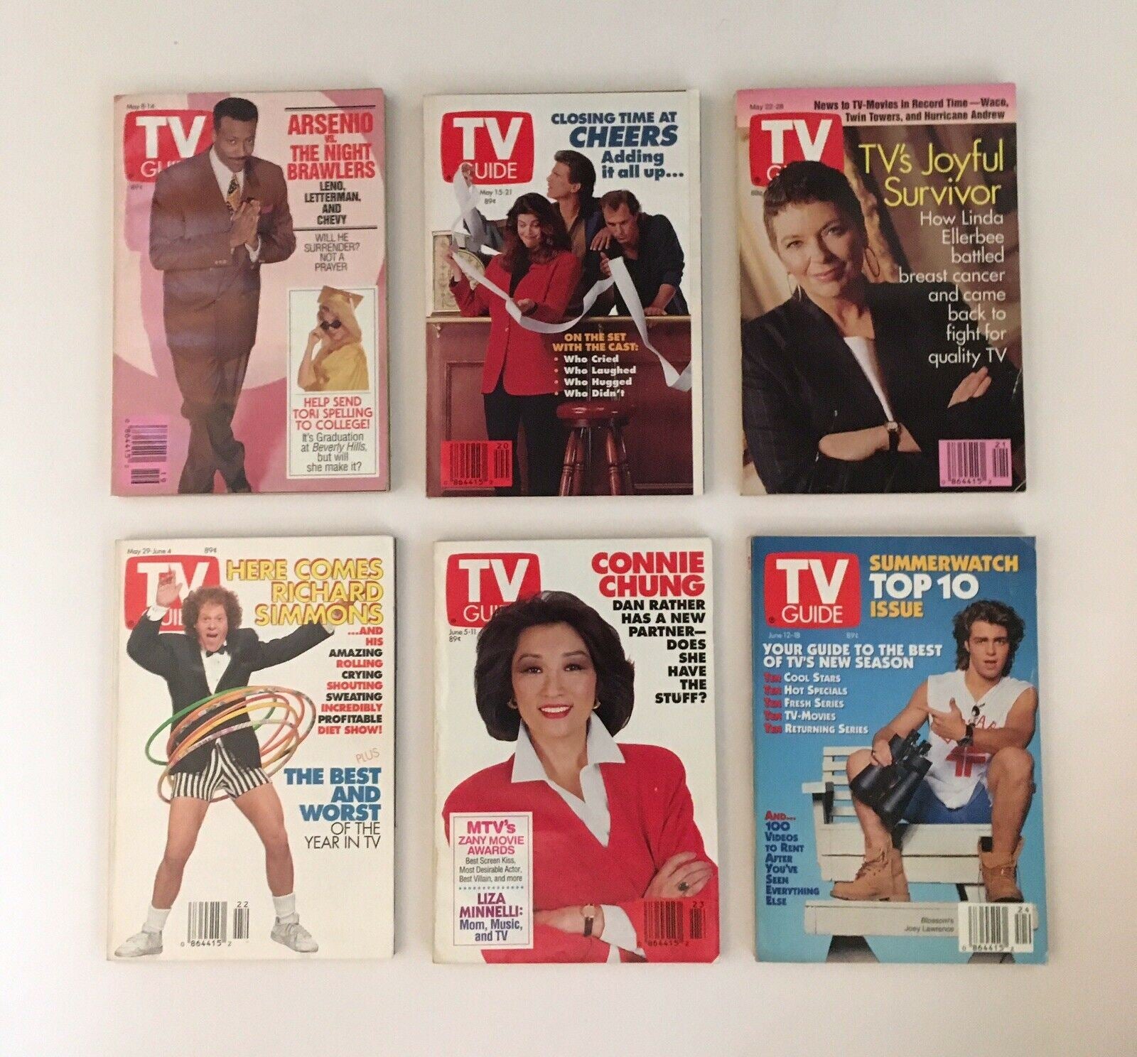 TV Guide Magazines 1993 Complete 53 Issues Fall Previews + 40th Anniversary