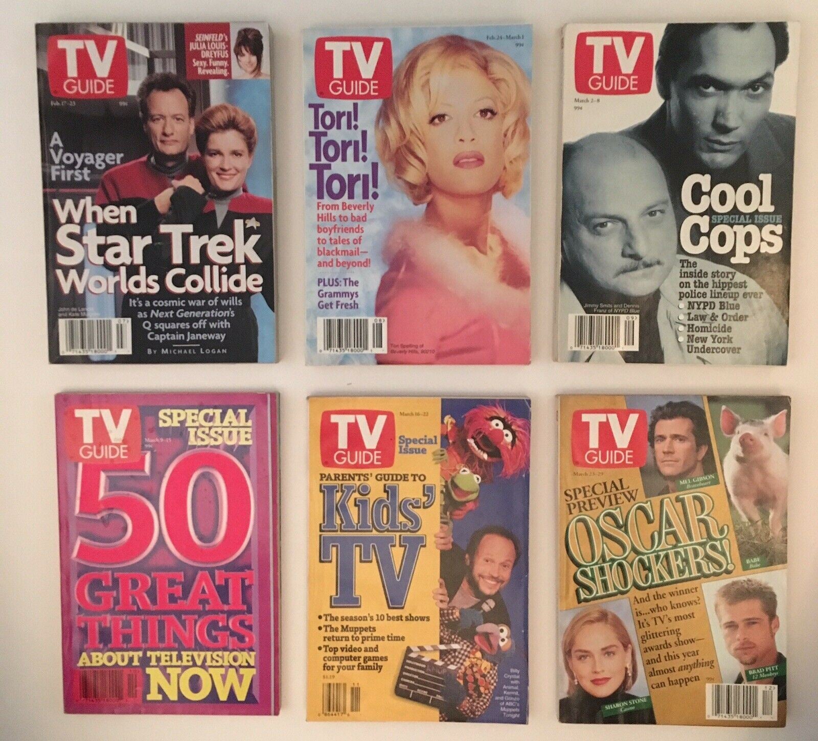 TV Guide Magazines 1996 Complete 54 Issues Special Issue Fall Previews