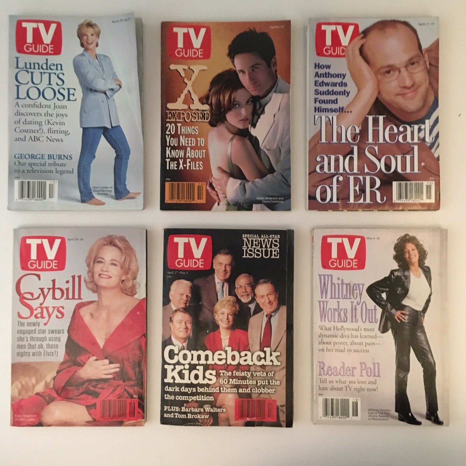 TV Guide Magazines 1996 Complete 54 Issues Special Issue Fall Previews