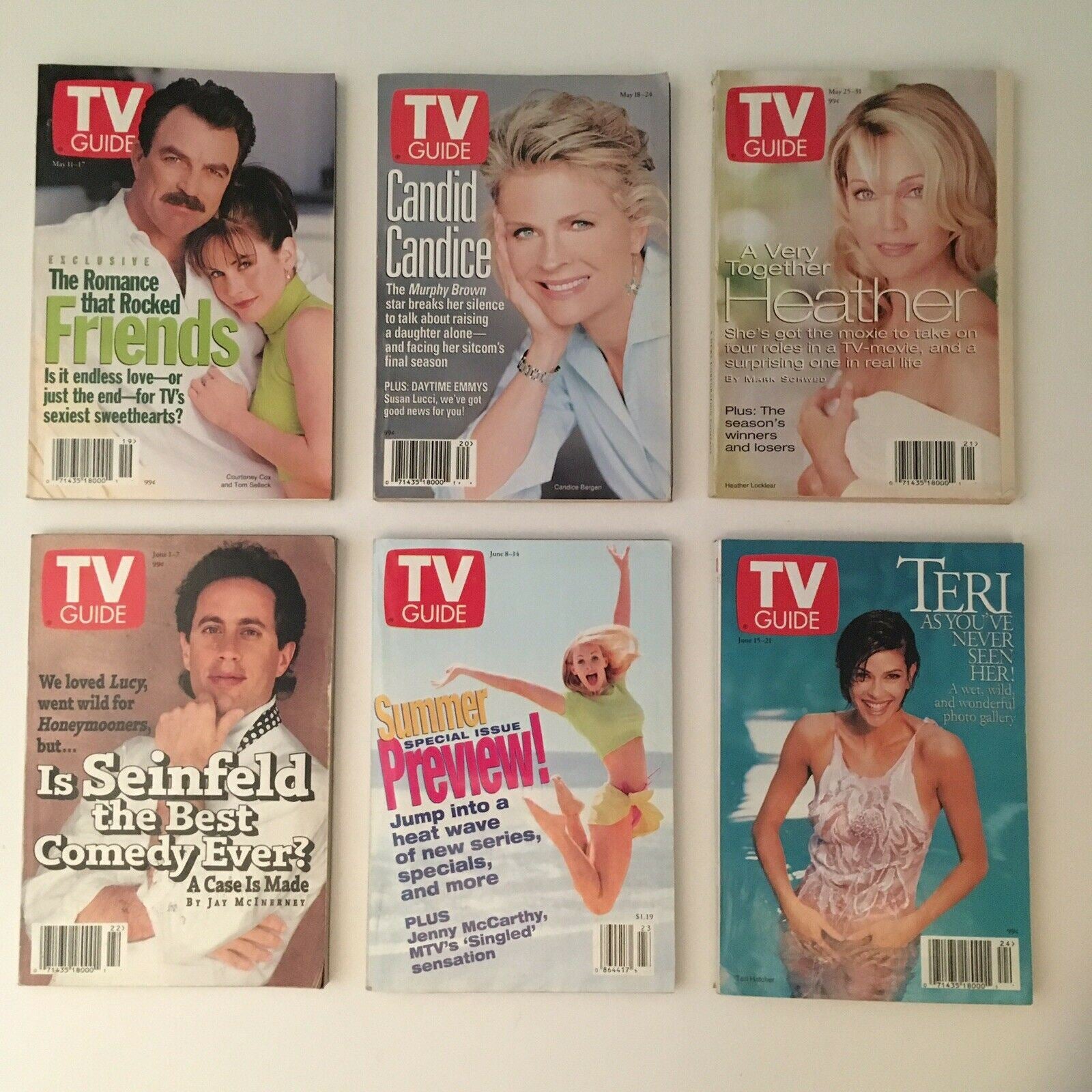 TV Guide Magazines 1996 Complete 54 Issues Special Issue Fall Previews