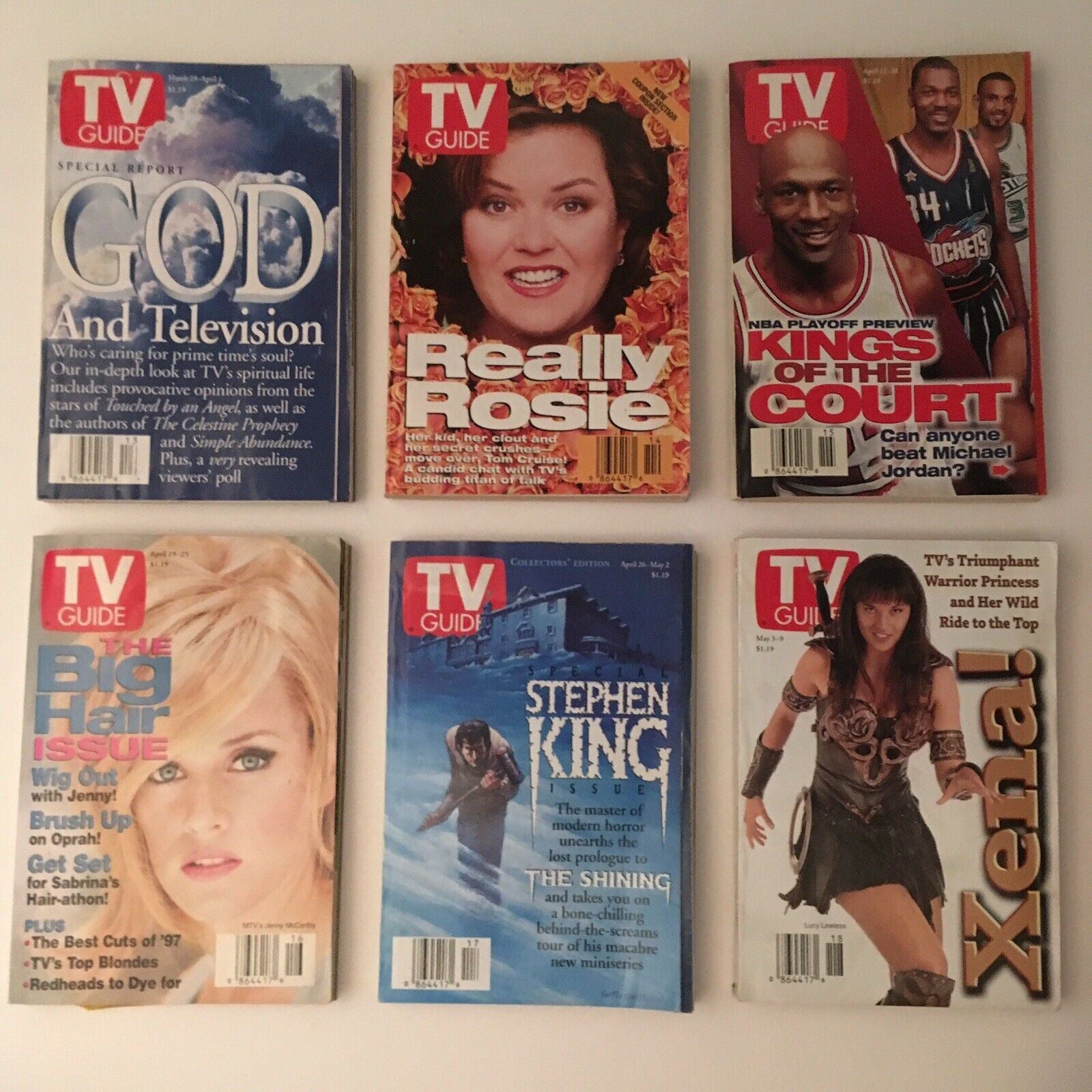 TV Guide Magazines 1997 Complete 53 Issues Special Issue Fall Winter Previews