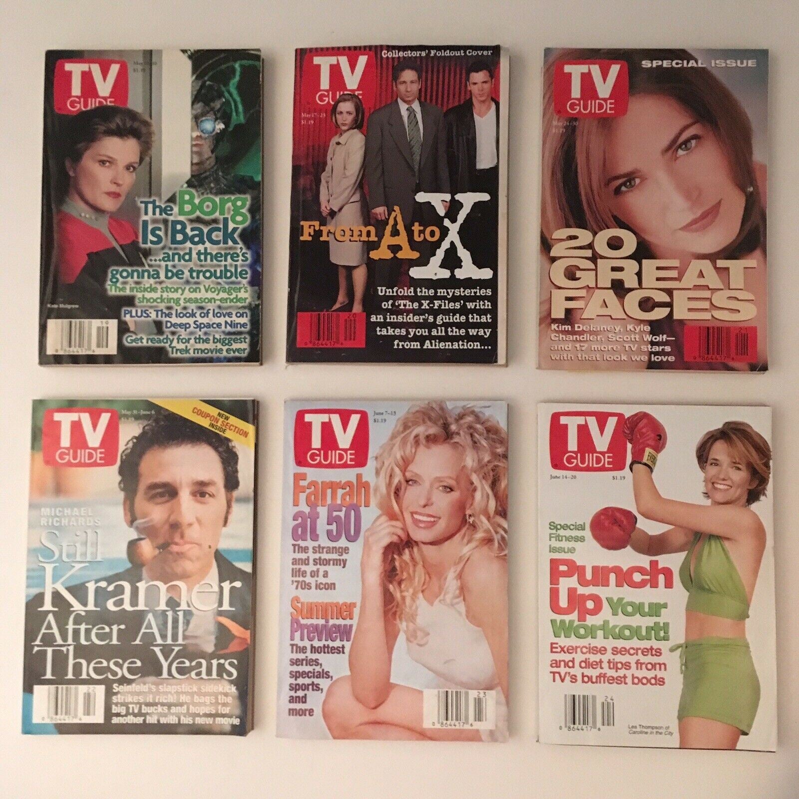 TV Guide Magazines 1997 Complete 53 Issues Special Issue Fall Winter Previews