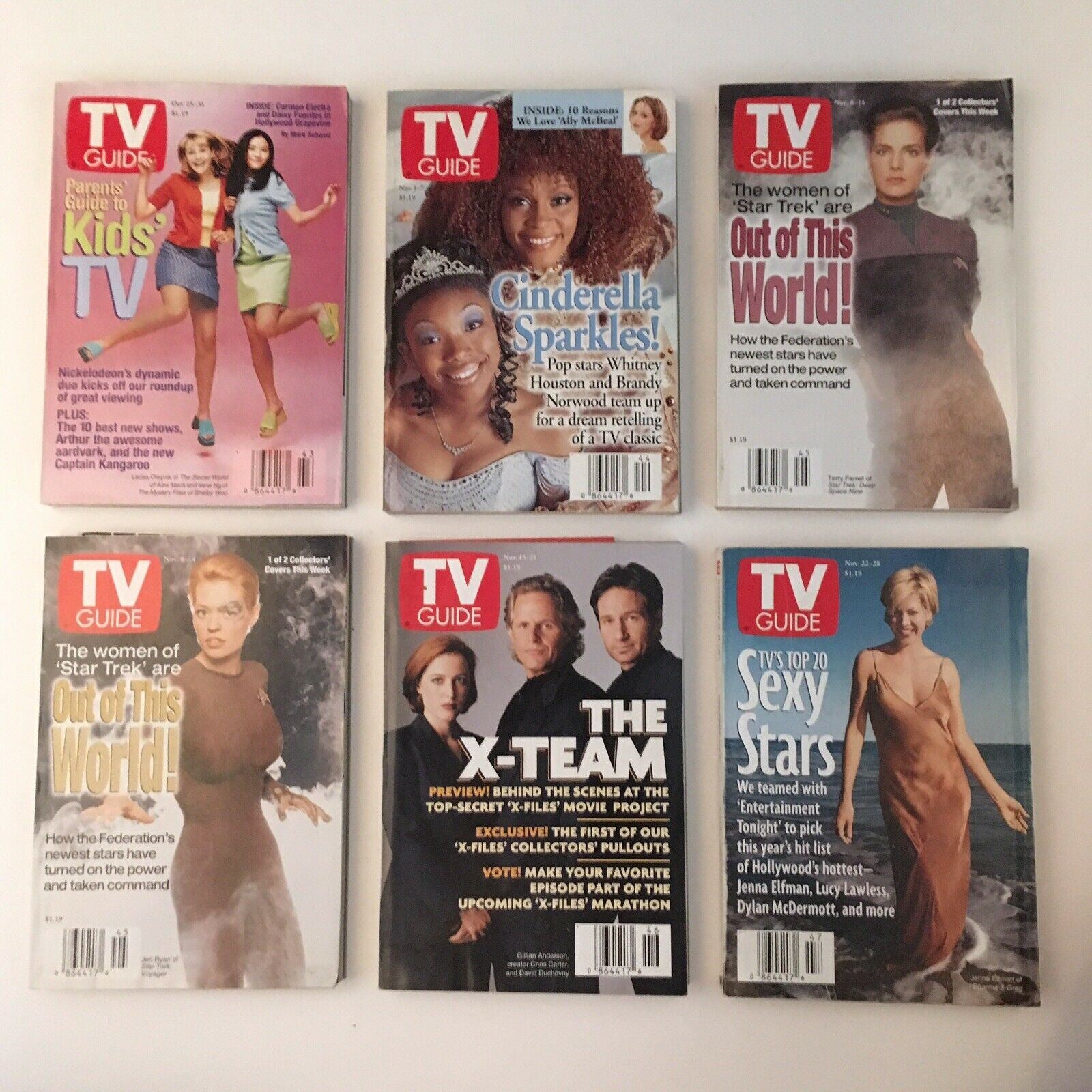 TV Guide Magazines 1997 Complete 53 Issues Special Issue Fall Winter Previews