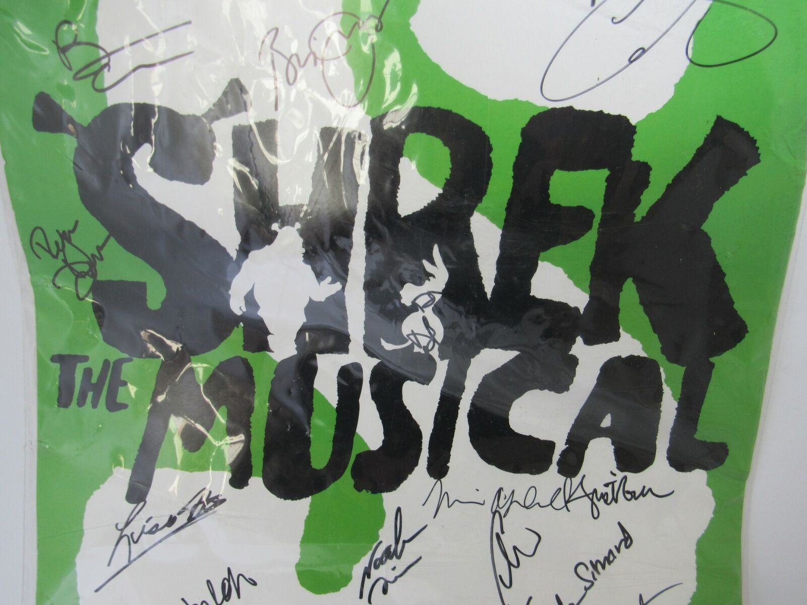 Shrek the Musical Original Poster | Cast Signed