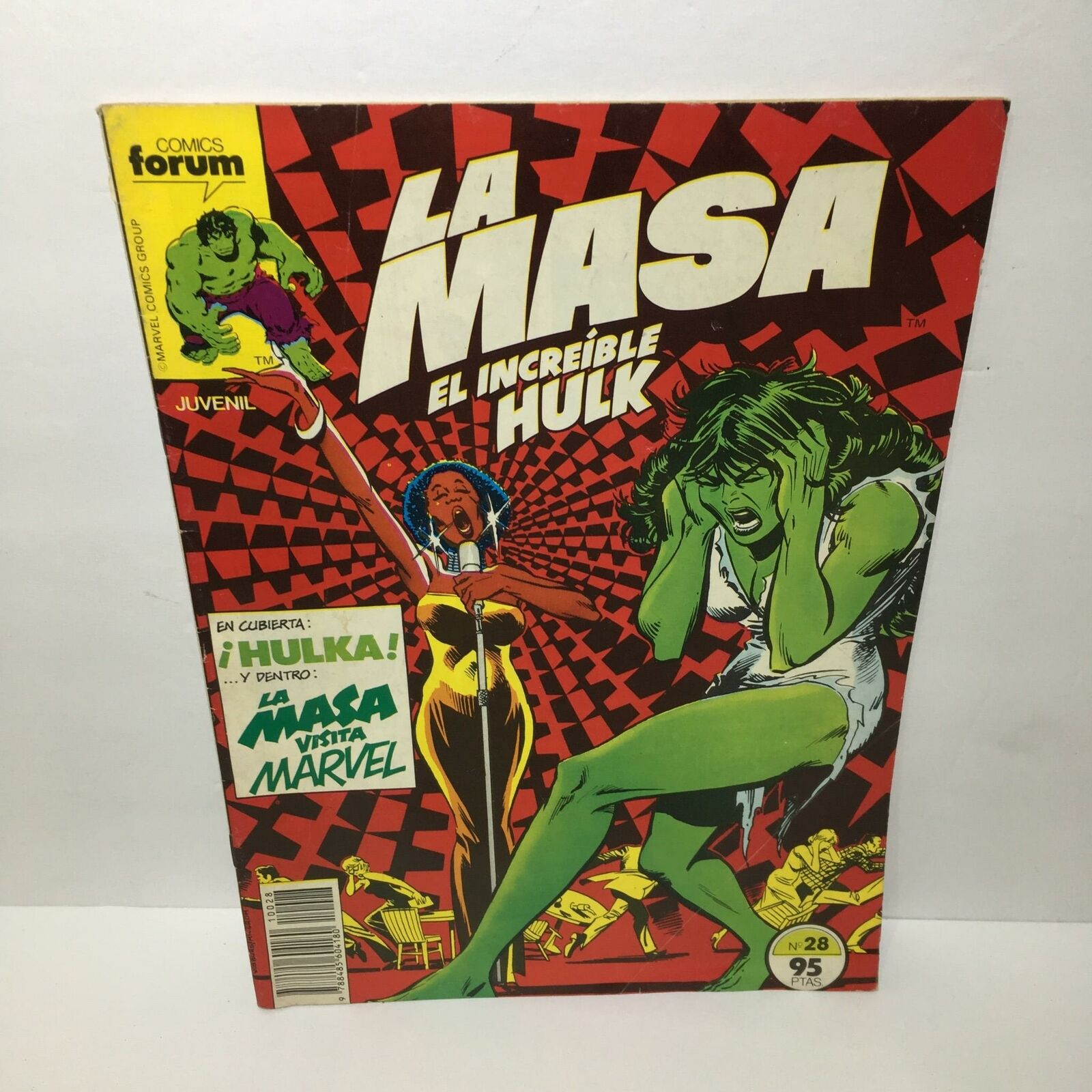 La Masa El Increible Hulk #28 95 PTAS