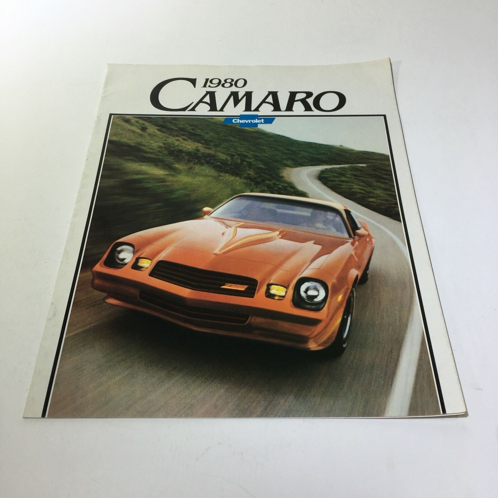 1980 Chevrolet Camaro 3.8 Liter V-6 Engine Z28 Panel Car Sale Brochure