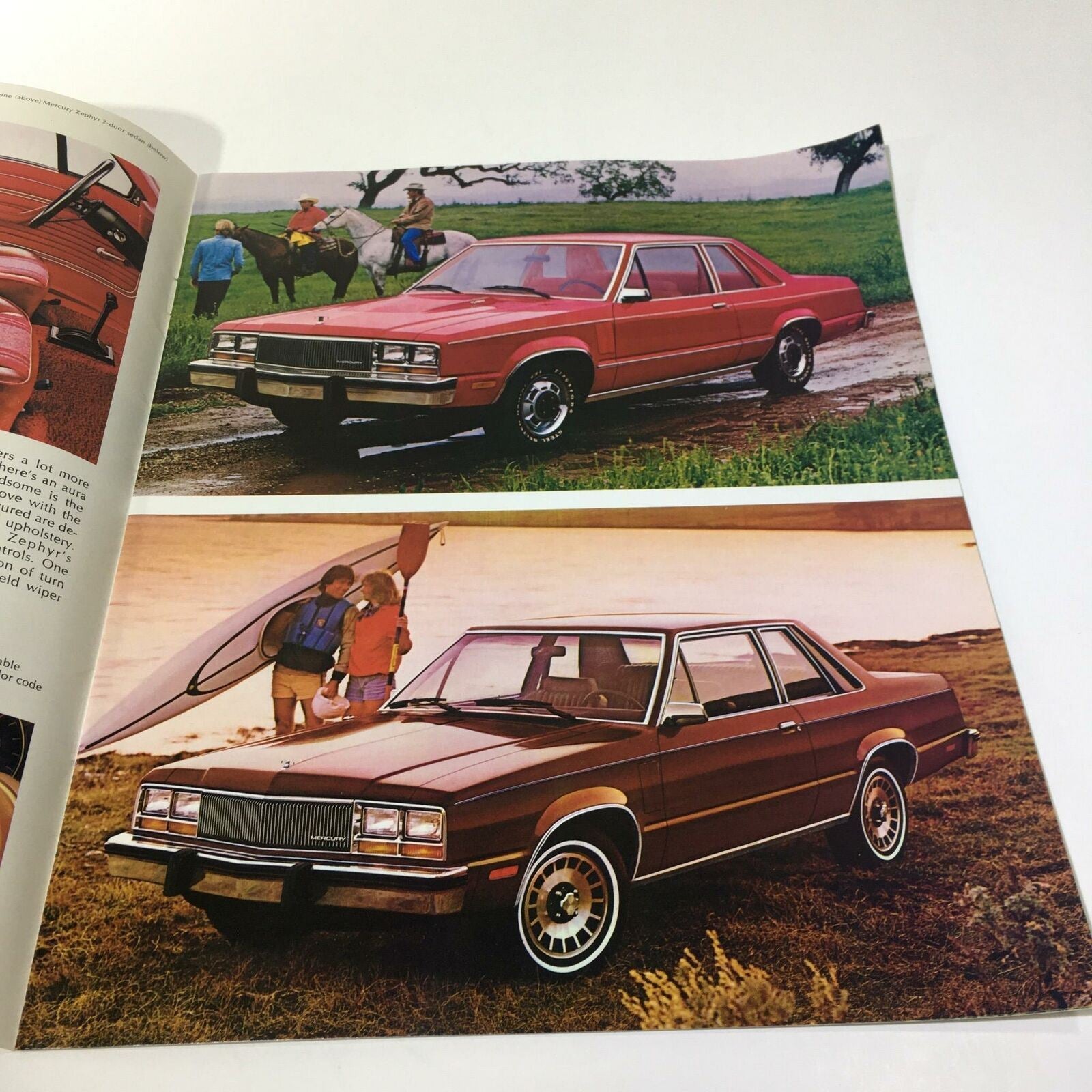 1980 Mercury Zephyr Z-7 Turbo Charged Engine Option Car Sale Brochure