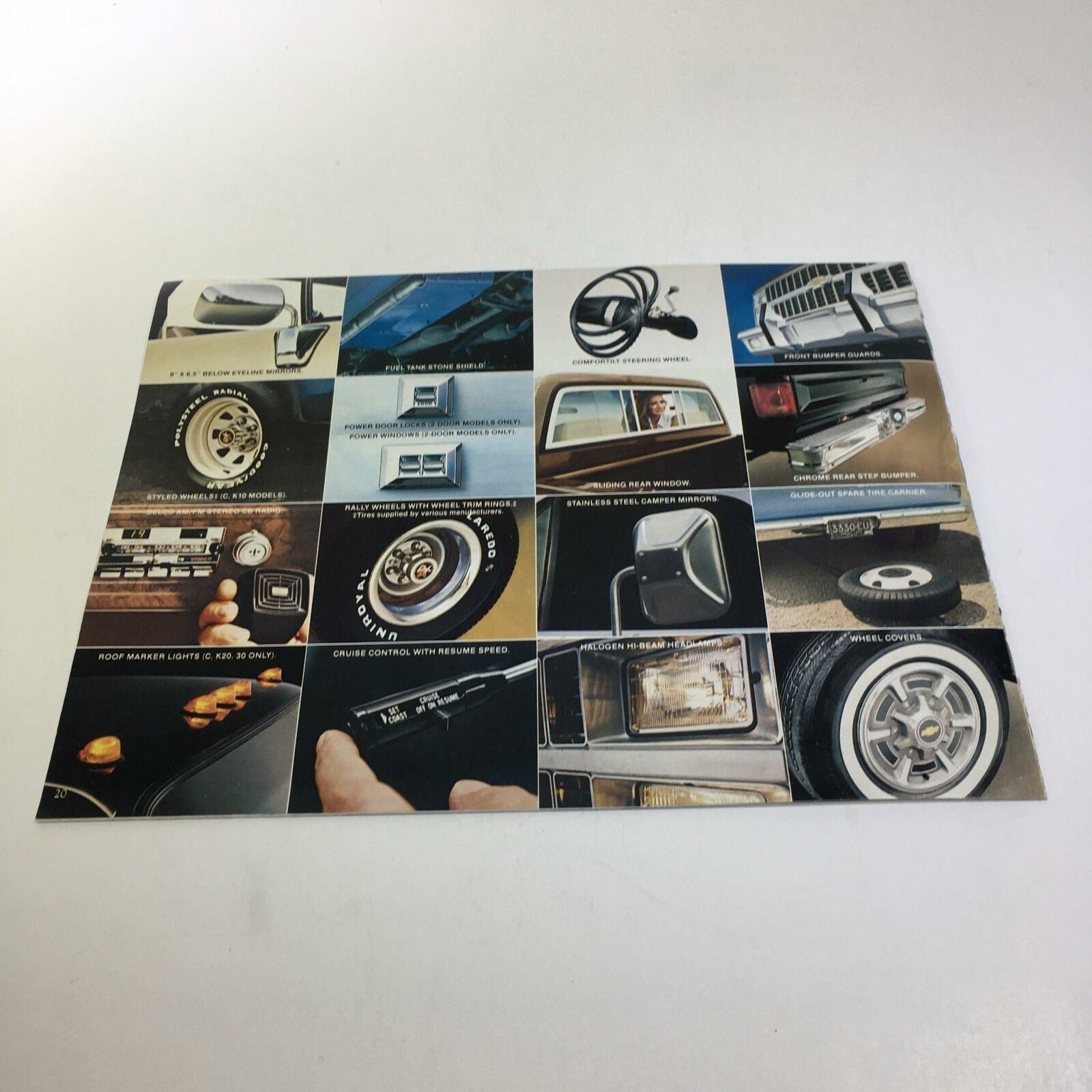 New 6.2 Diesel Engine 130 SAE Net Horsepower on C20 C30 Models Car Brochure