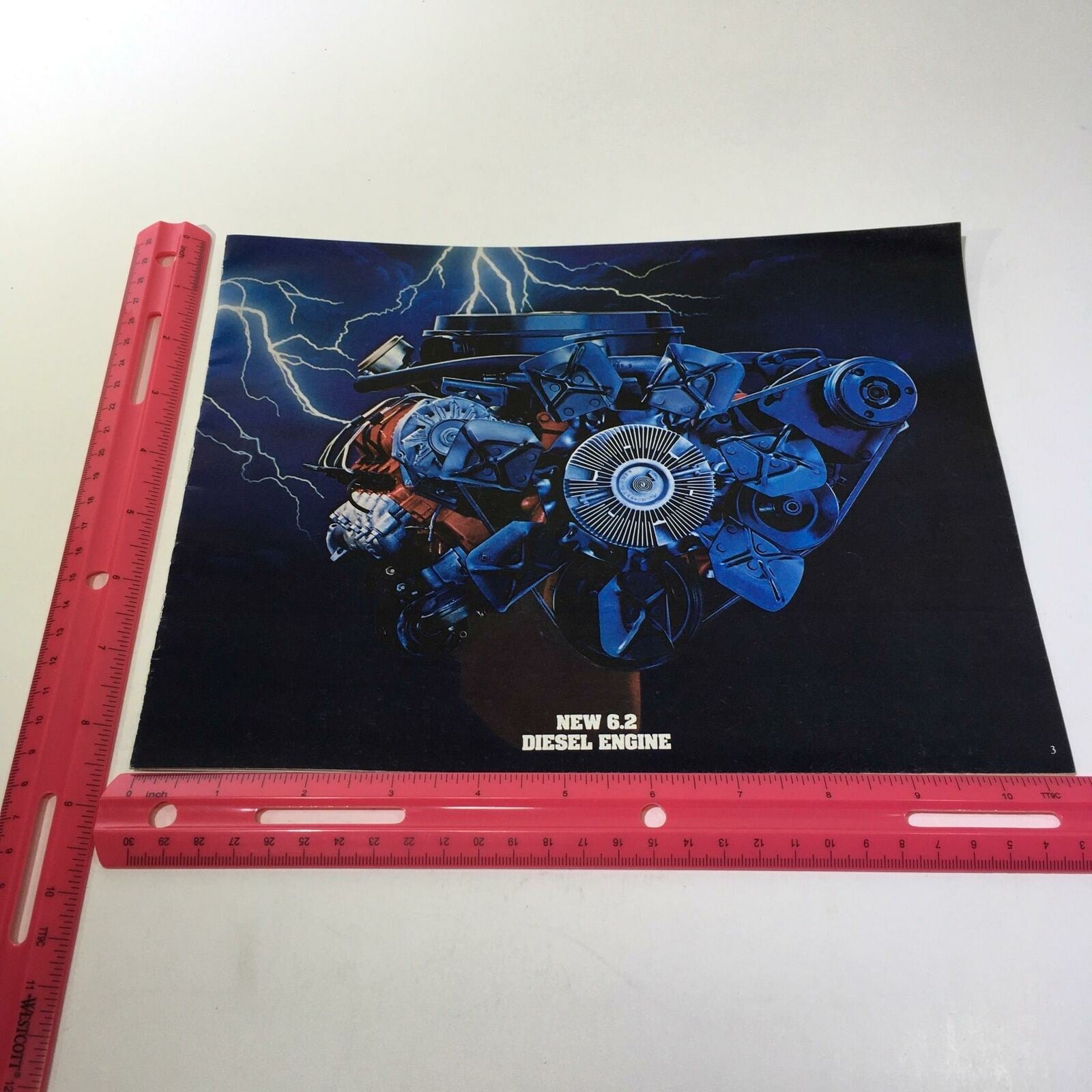 New 6.2 Diesel Engine 130 SAE Net Horsepower on C20 C30 Models Car Brochure