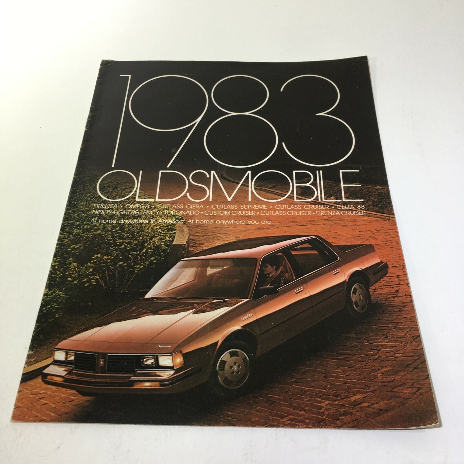 1983 Oldsmobile Firenza "S" Coupe and 4-Door Sedan 4.3 L V-6 Engine Car Brochure