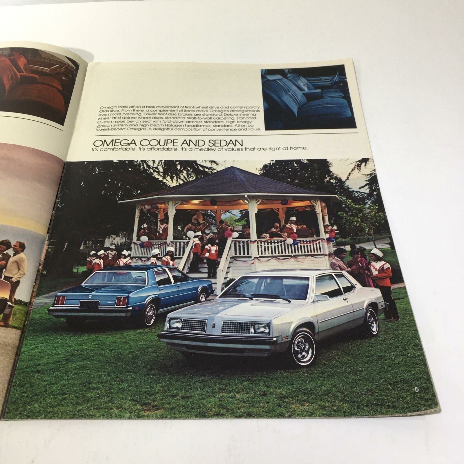 1983 Oldsmobile Firenza "S" Coupe and 4-Door Sedan 4.3 L V-6 Engine Car Brochure