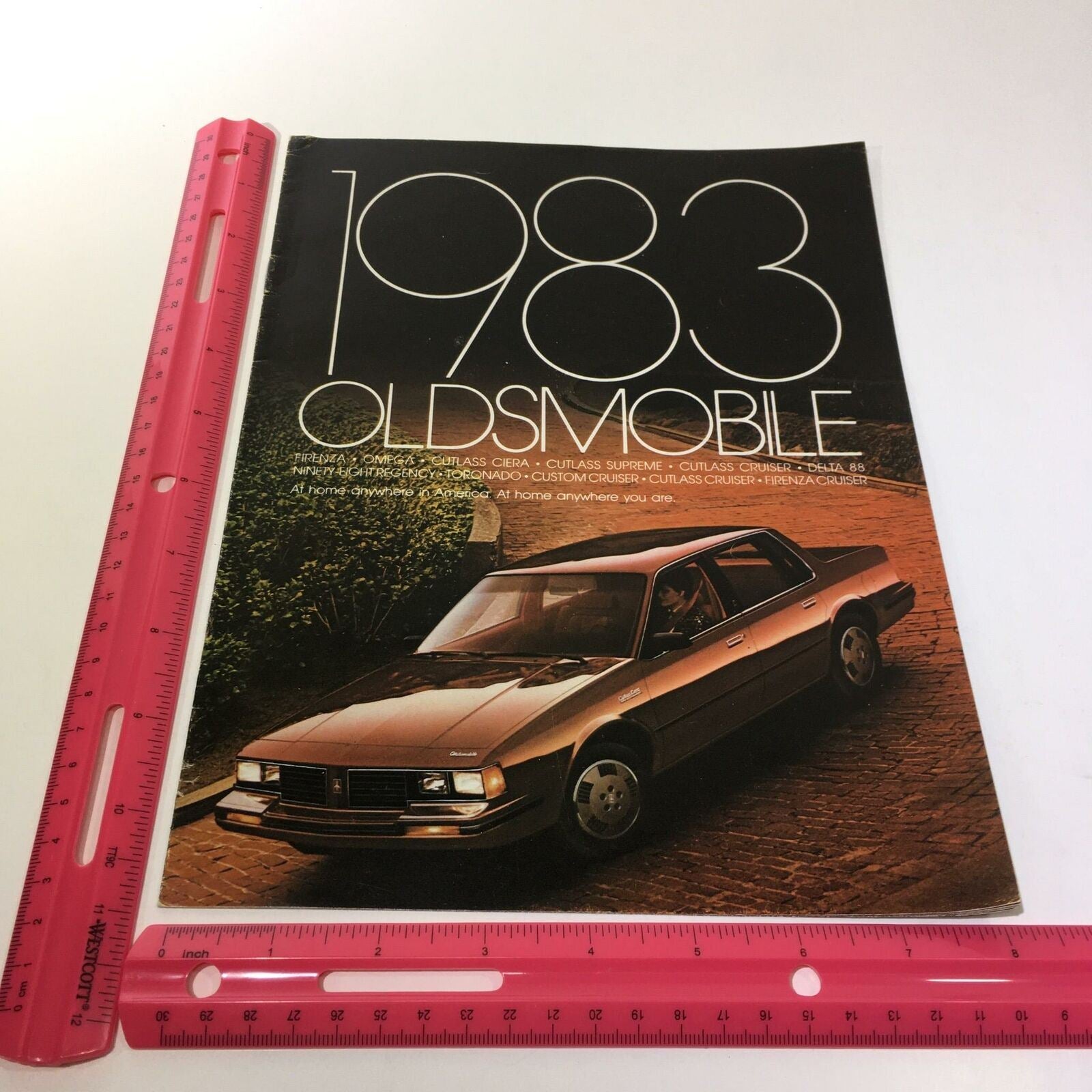 1983 Oldsmobile Firenza "S" Coupe and 4-Door Sedan 4.3 L V-6 Engine Car Brochure