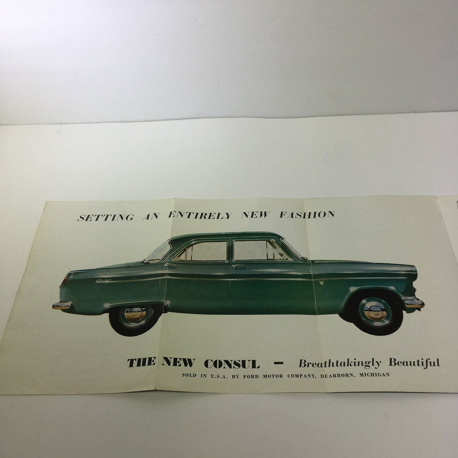 The New Consul - Zephyr - Zodia by Ford Motor Company Car Sale Brochure