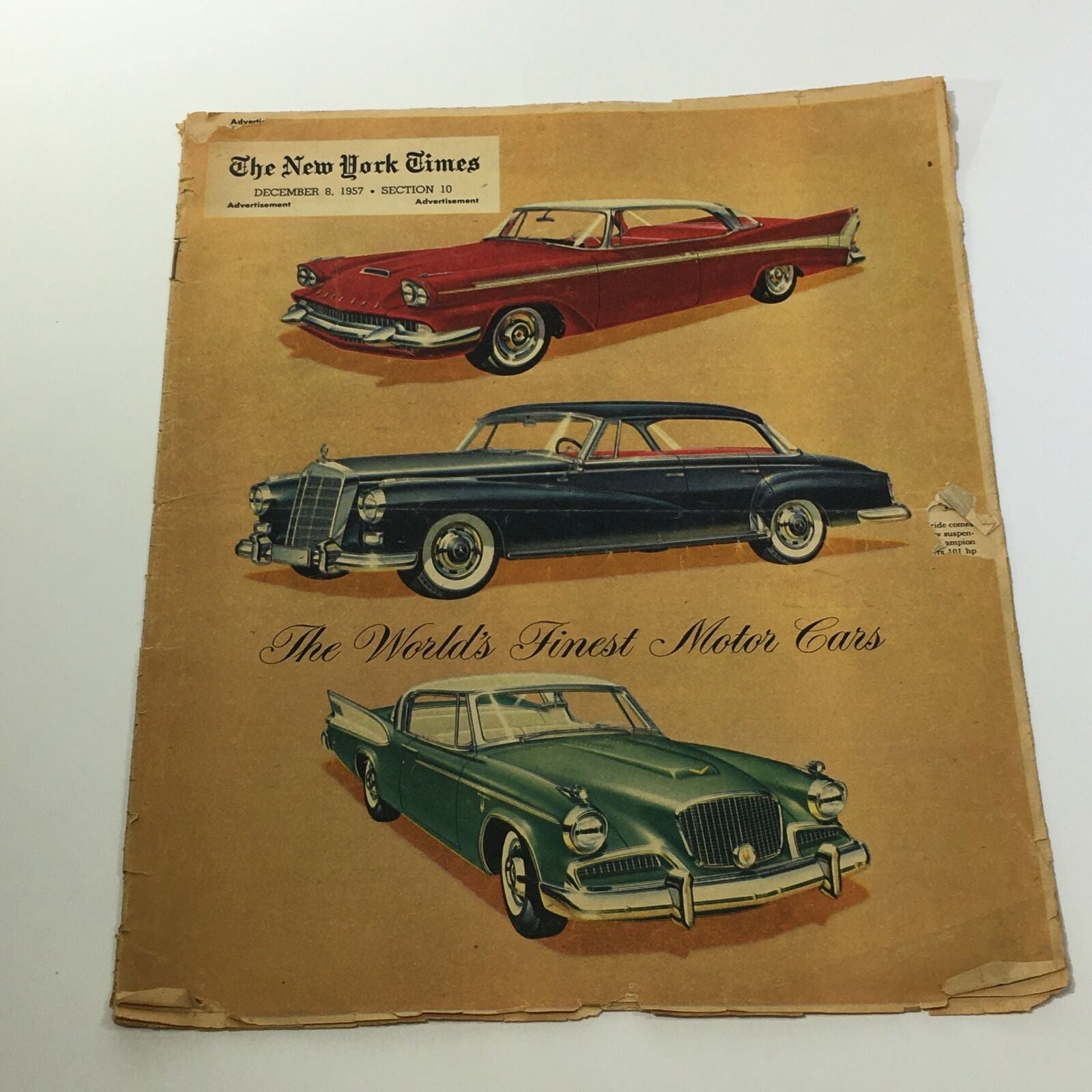 The World's Finest Motor Cars Commander & Champion 4-Door Sedan Car Brochure