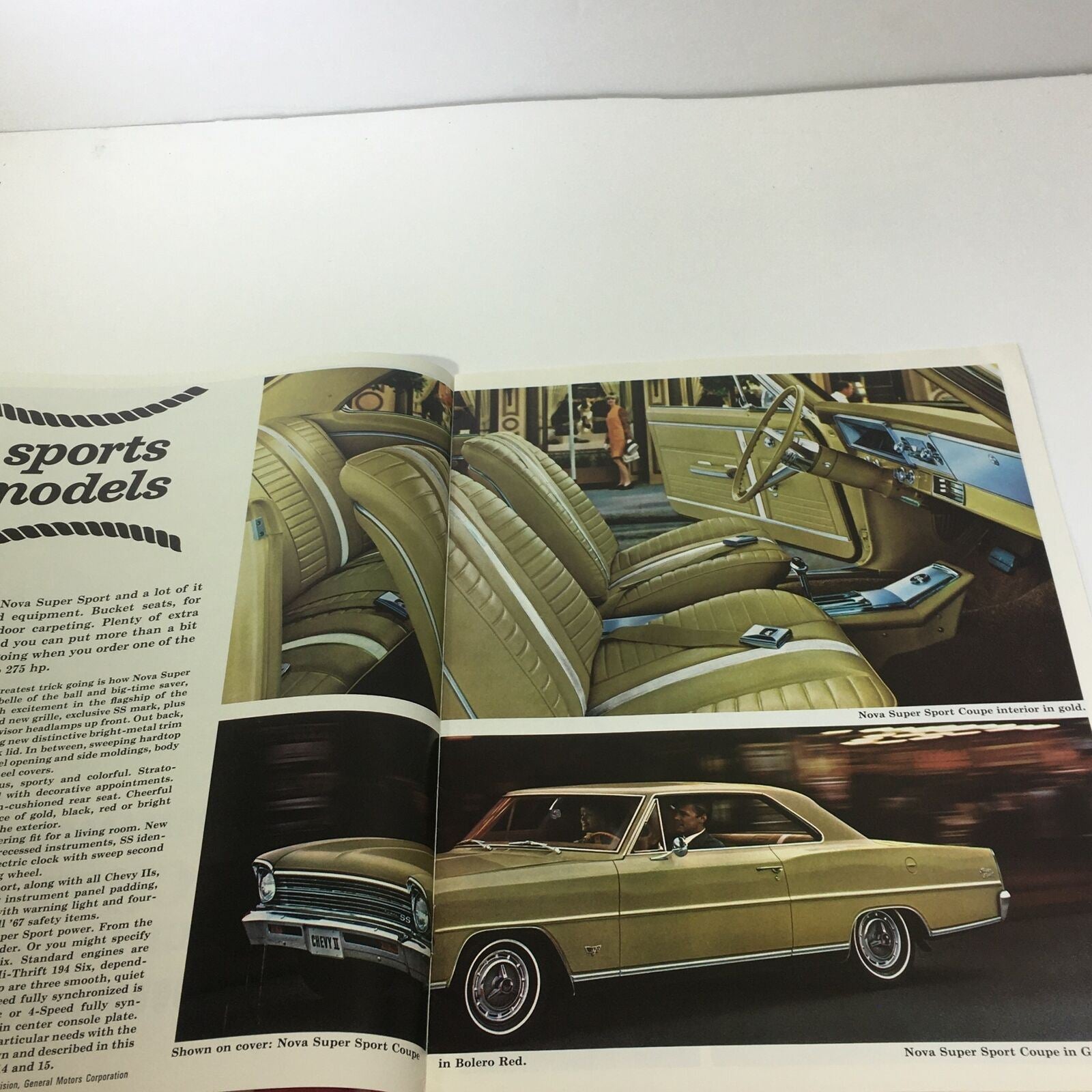 1967 Chevelle by Chevrolet SS 396 3-Speed Trans 396-cid V-8 Engine Car Catalog