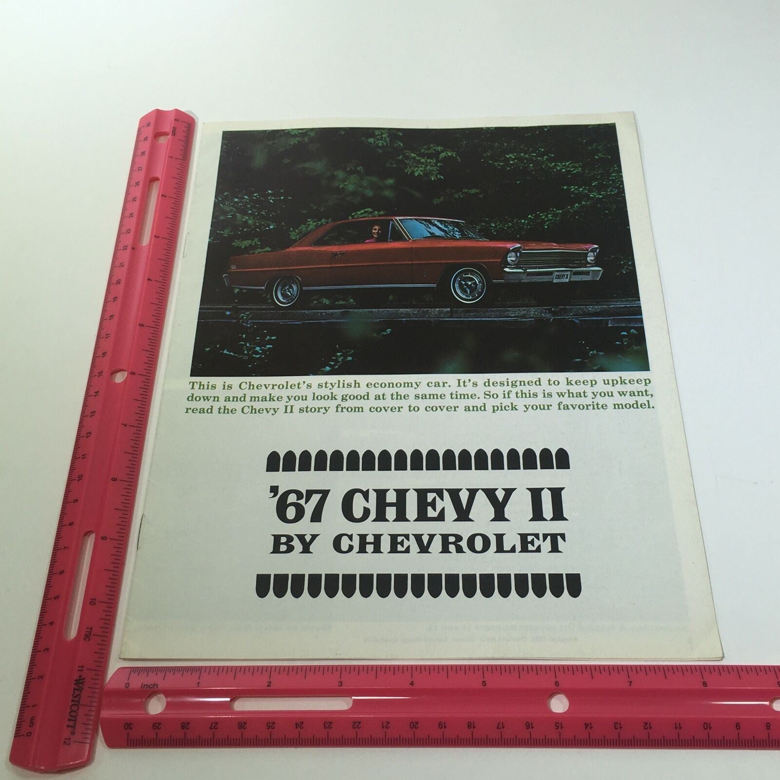 1967 Chevelle by Chevrolet SS 396 3-Speed Trans 396-cid V-8 Engine Car Catalog