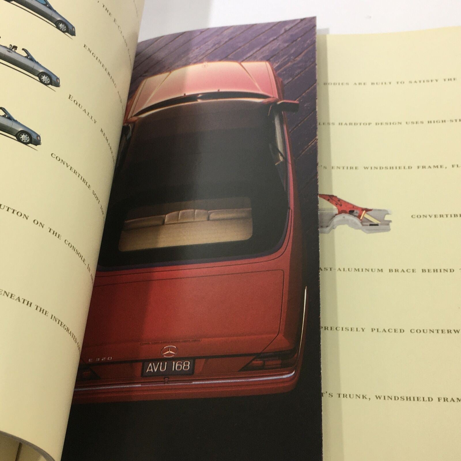 1995 Mercedes-Benz E-Class Dealership Car Auto Brochure Catalog