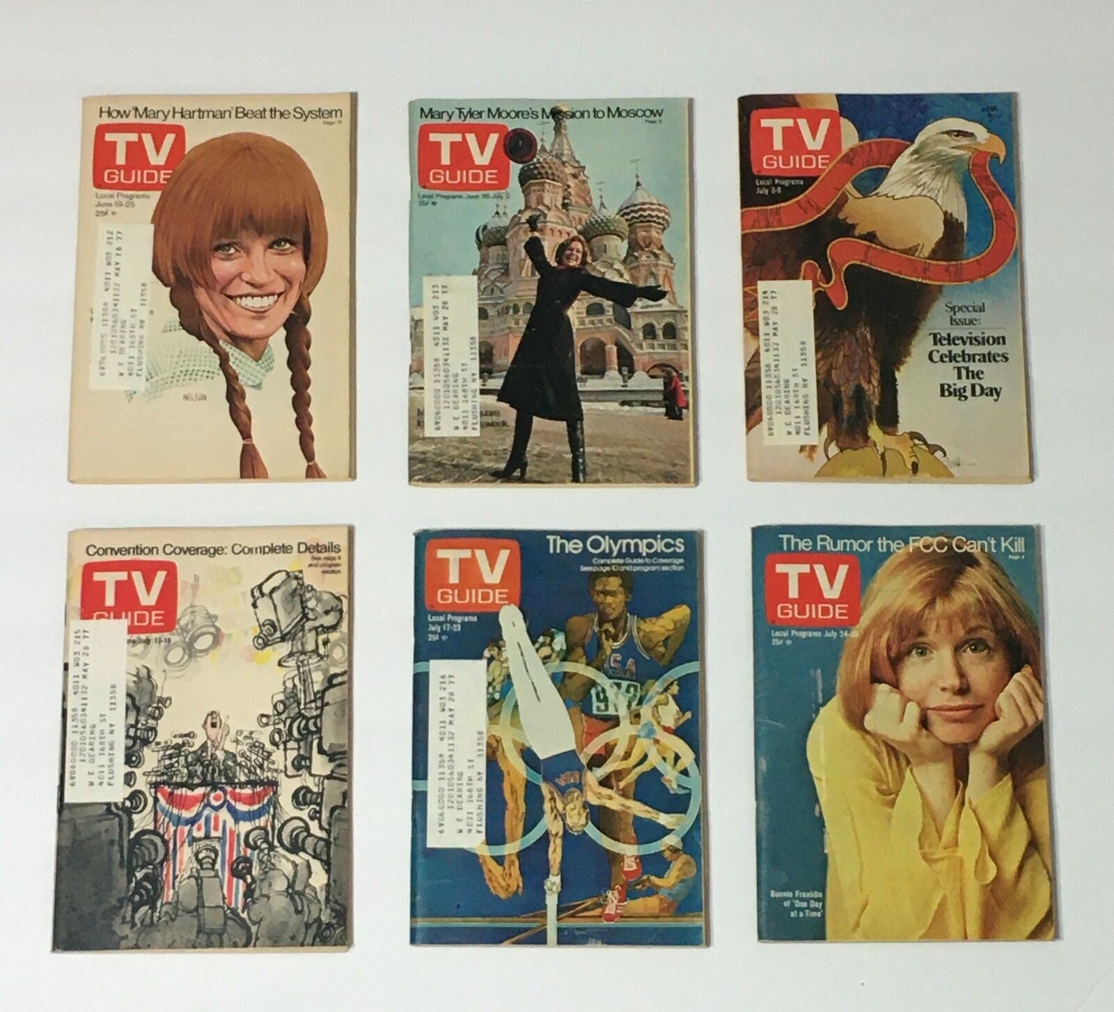 Complete Year Of TV Guide Magazines 1976, 52 Issues: Special Issue Fall Preview