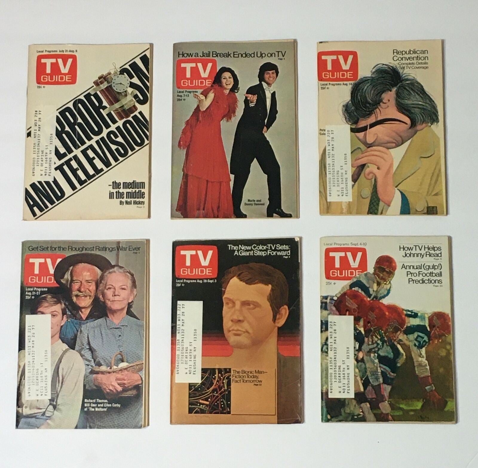 Complete Year Of TV Guide Magazines 1976, 52 Issues: Special Issue Fall Preview