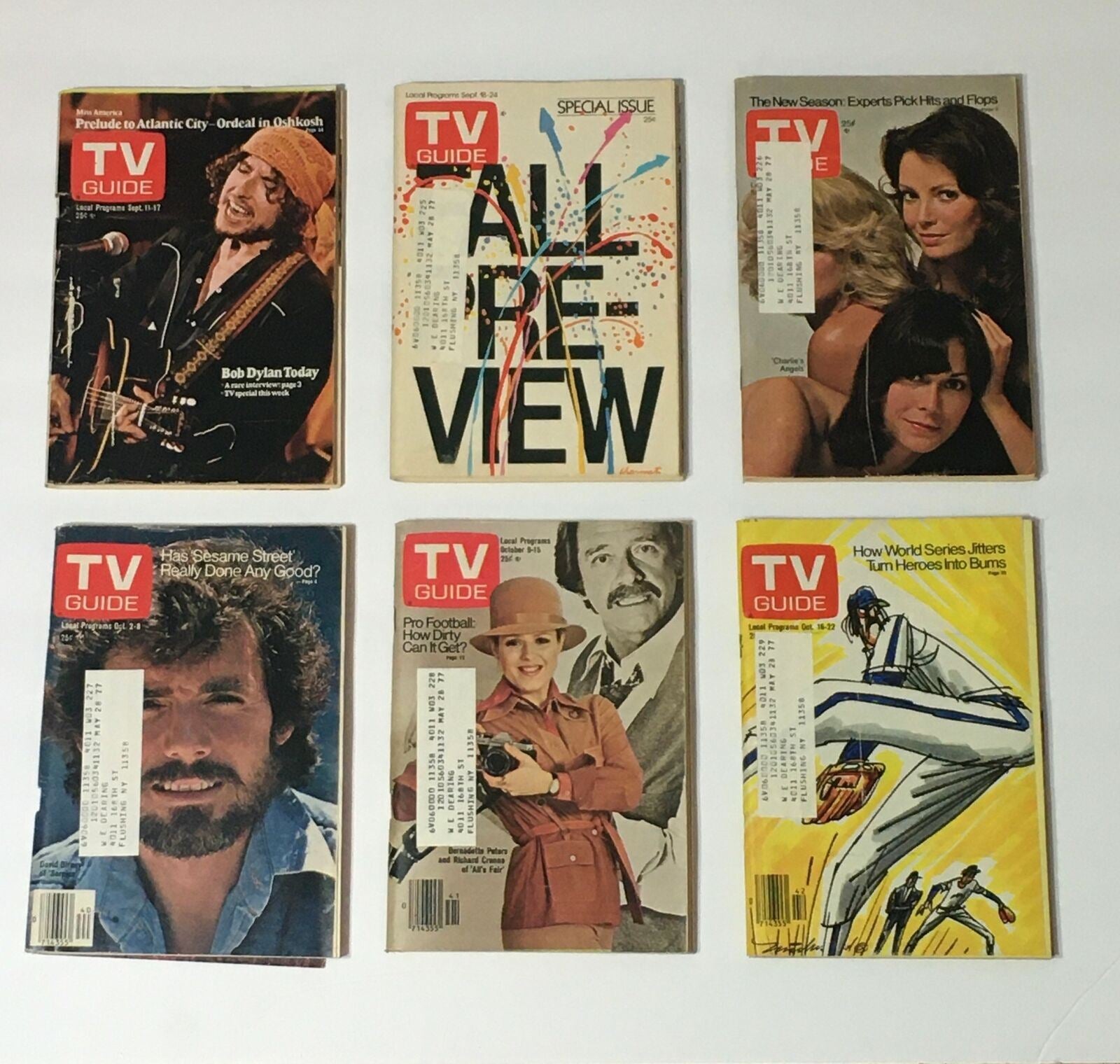 Complete Year Of TV Guide Magazines 1976, 52 Issues: Special Issue Fall Preview