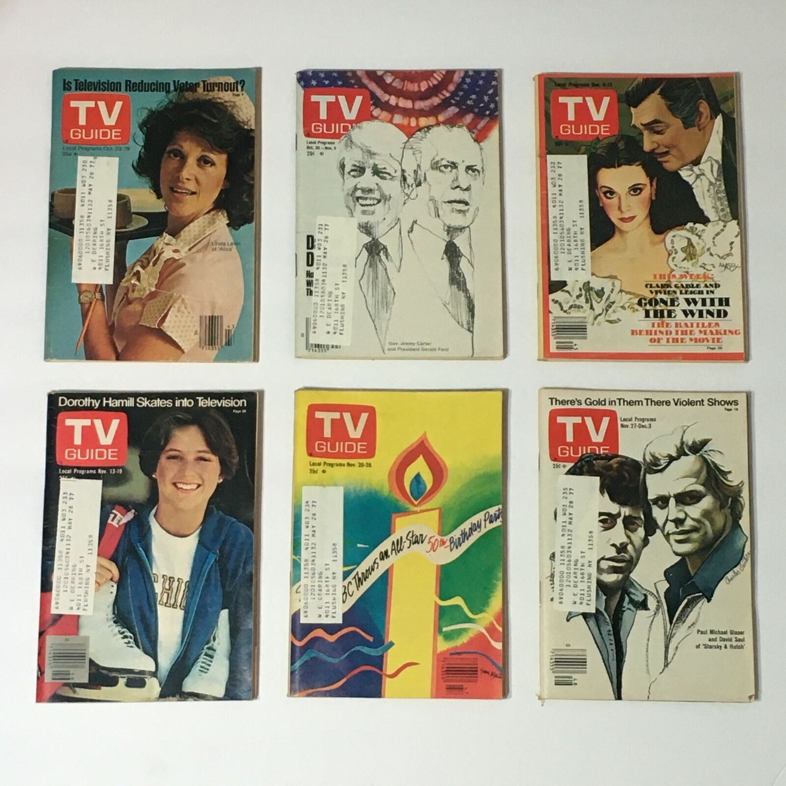 Complete Year Of TV Guide Magazines 1976, 52 Issues: Special Issue Fall Preview