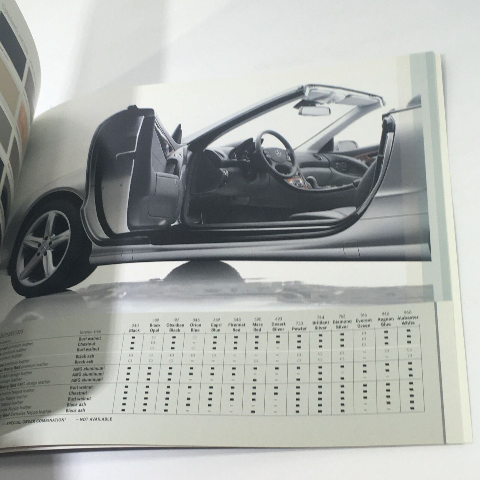 2004 Mercedes-Benz SL-Class 500 55 AMG 600 Dealership Car Auto Brochure Catalog