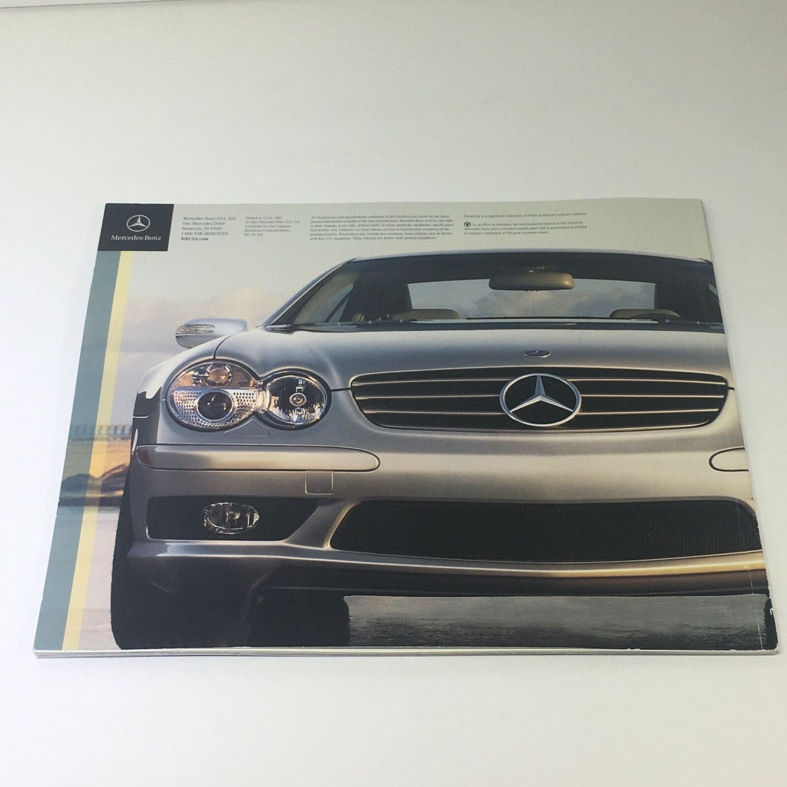 2004 Mercedes-Benz SL-Class 500 55 AMG 600 Dealership Car Auto Brochure Catalog