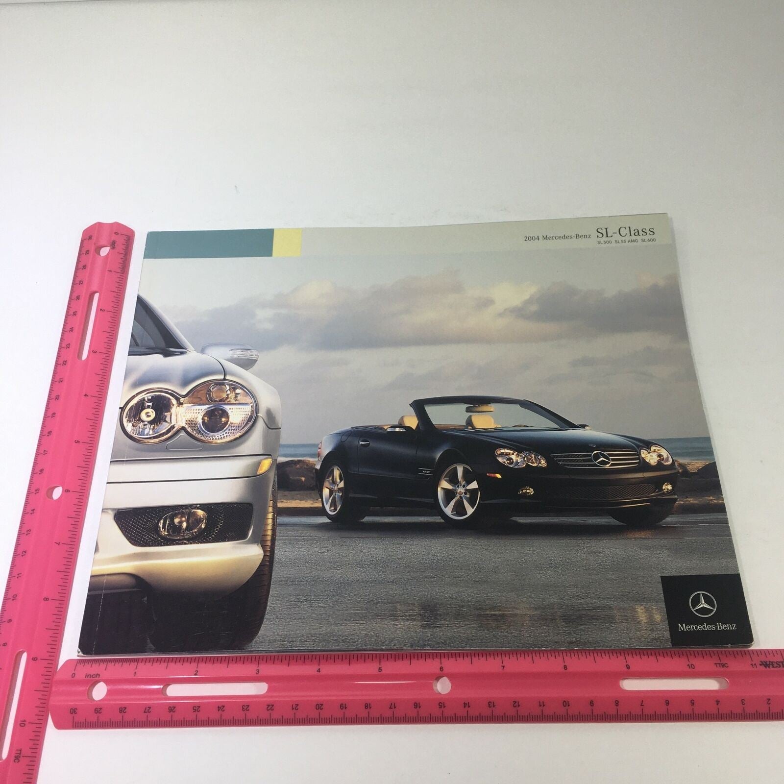 2004 Mercedes-Benz SL-Class 500 55 AMG 600 Dealership Car Auto Brochure Catalog