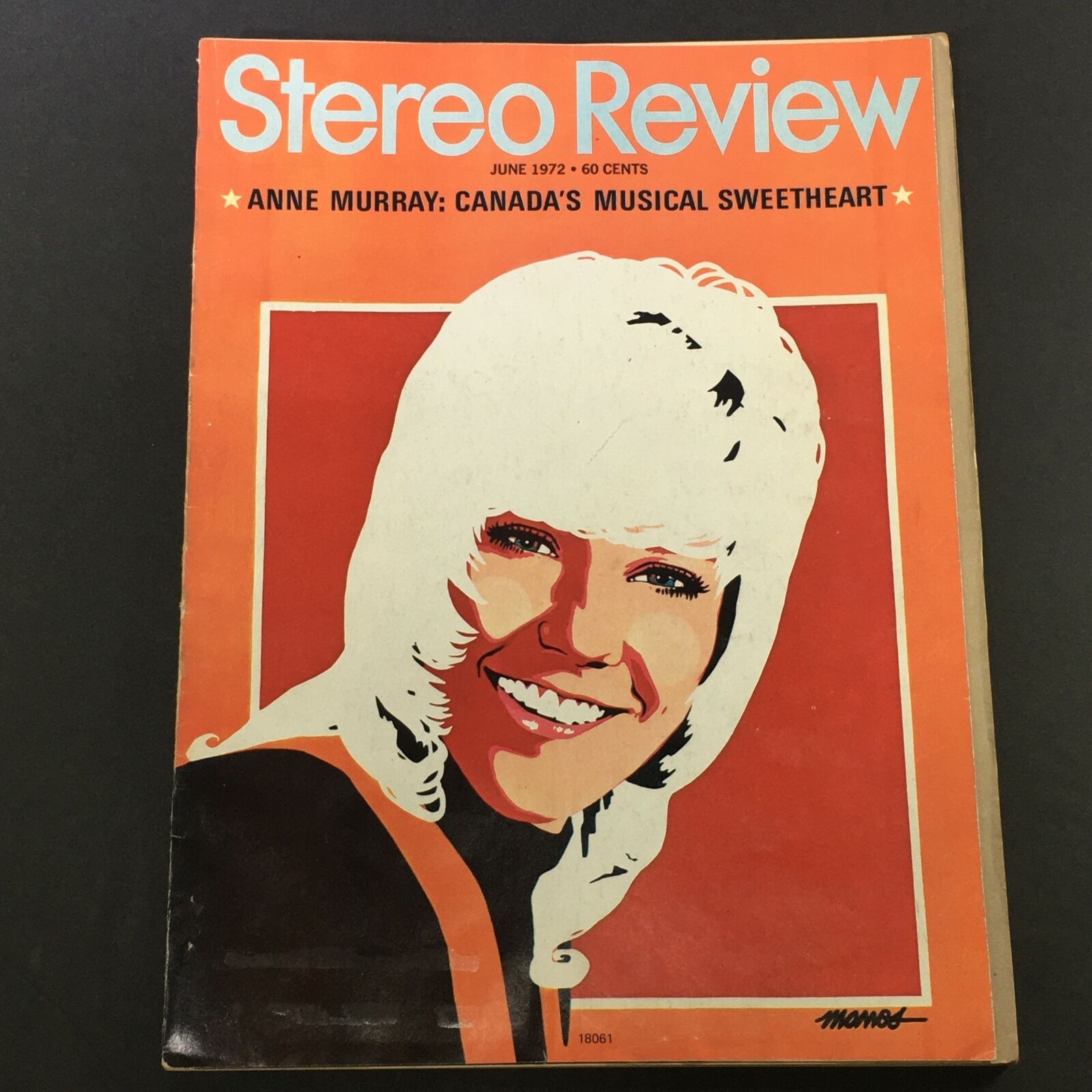 VTG Stereo Review Magazine June 1972 - Anne Murray / Newsstand