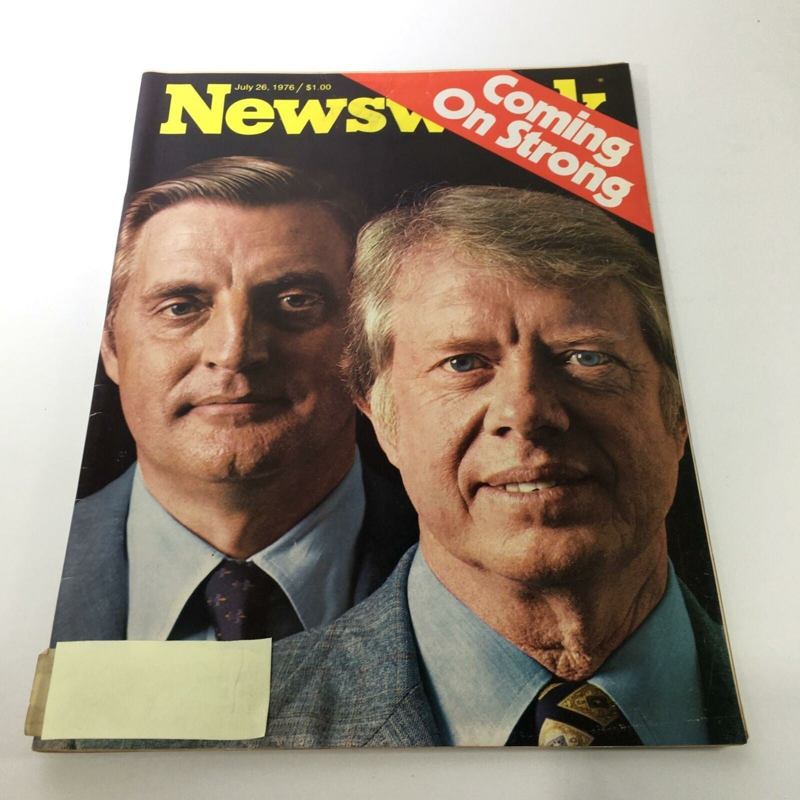 Newsweek Magazine: July 26 1976 - Coming On Strong Jimmy Carter & Walter Mondale