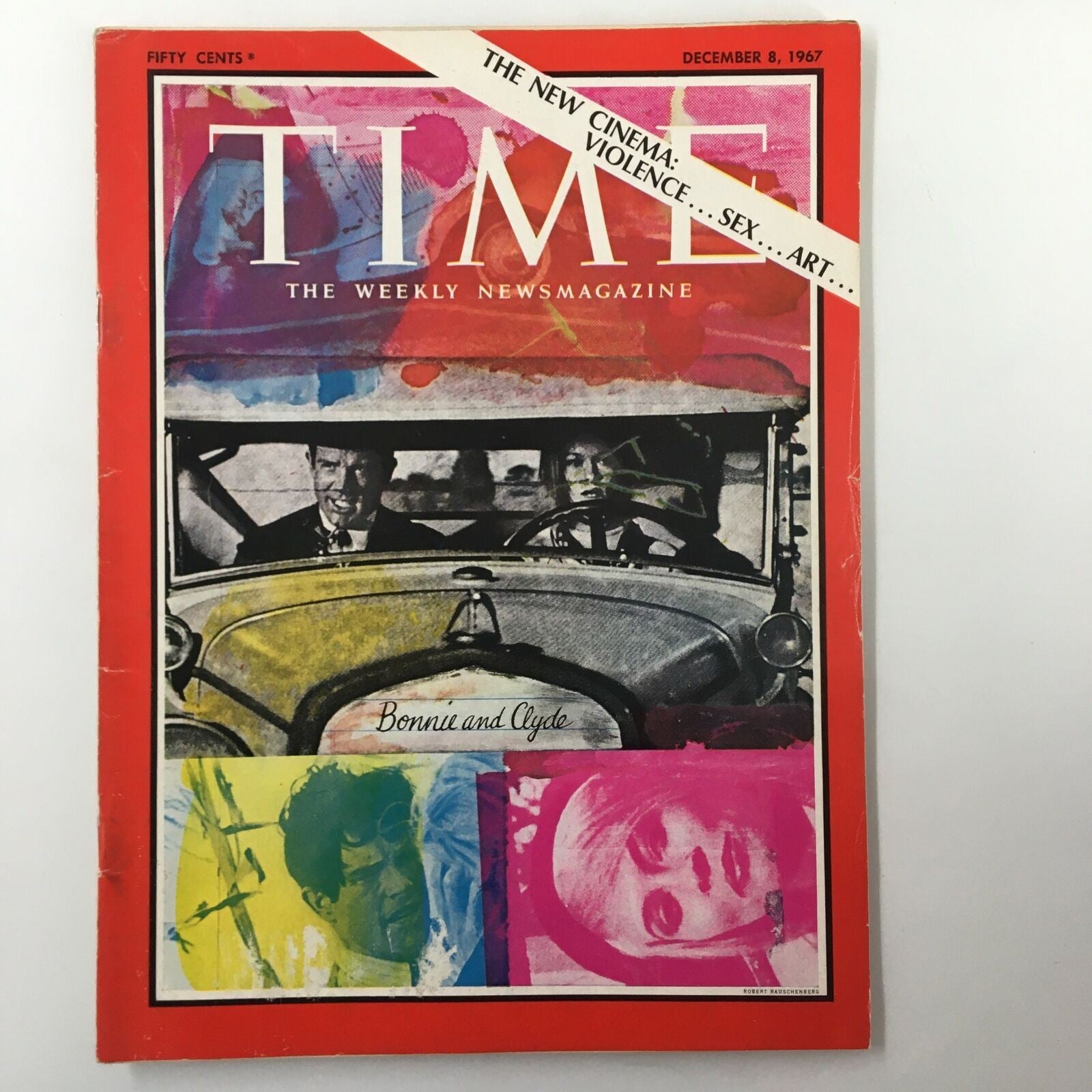 VTG Time Magazine December 8 1967 The New Cinema Violence, Sex and Art No Label