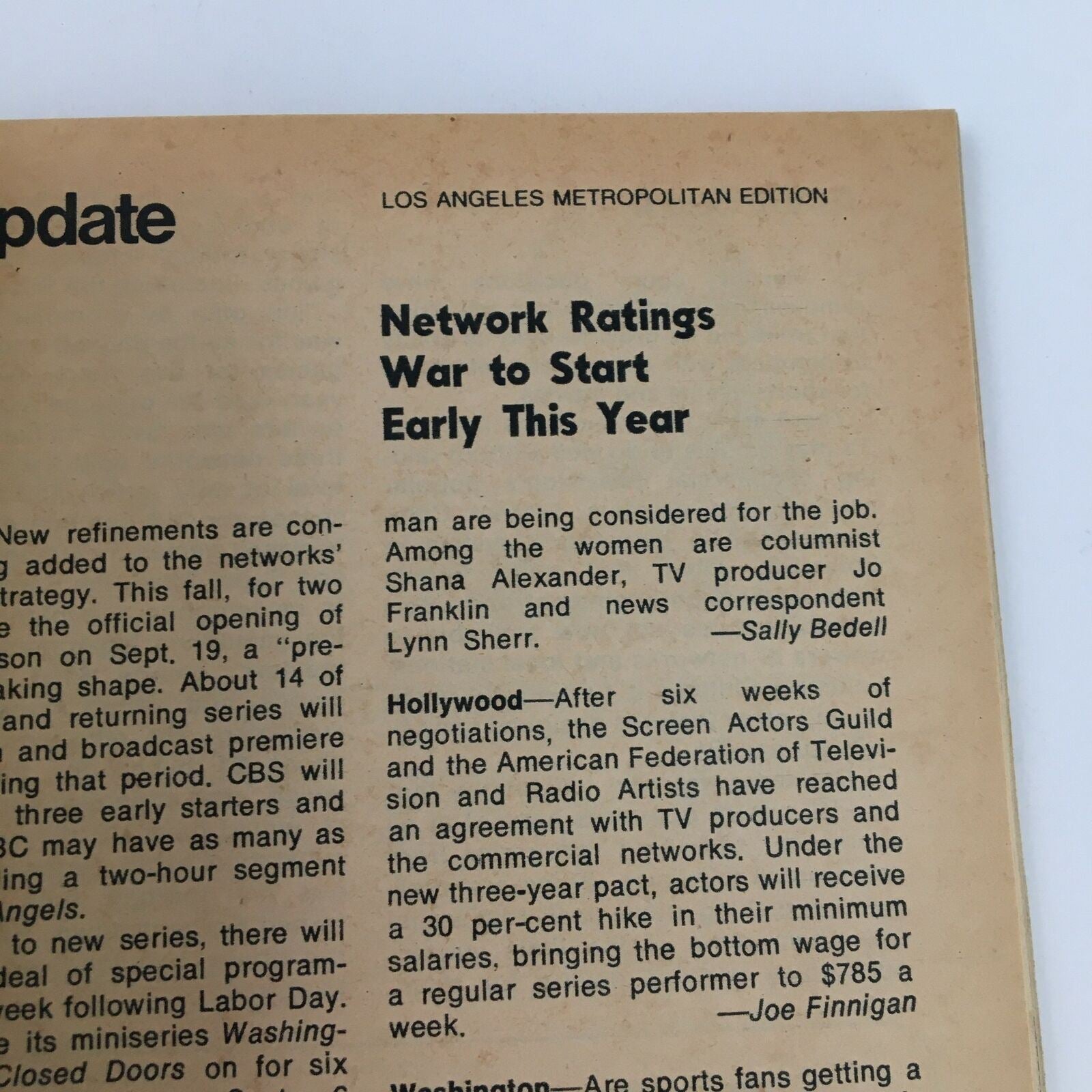 TV Guide Magazine July 16 1977 The Cast of Barney Miller L.A. Edition