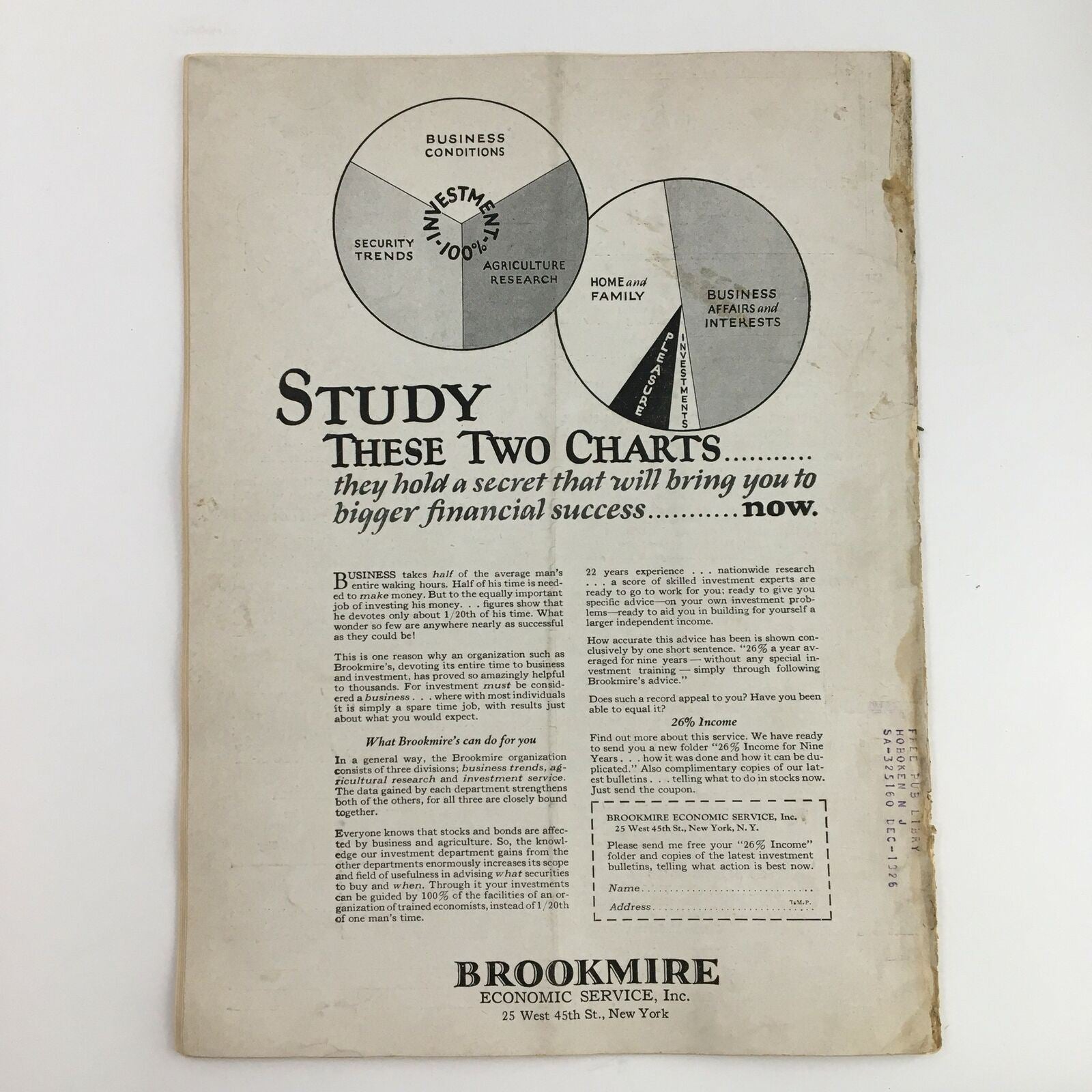 VTG Time Magazine March 8 1926 Vol. VII No. 10 Robert Todd Lincoln Houdini