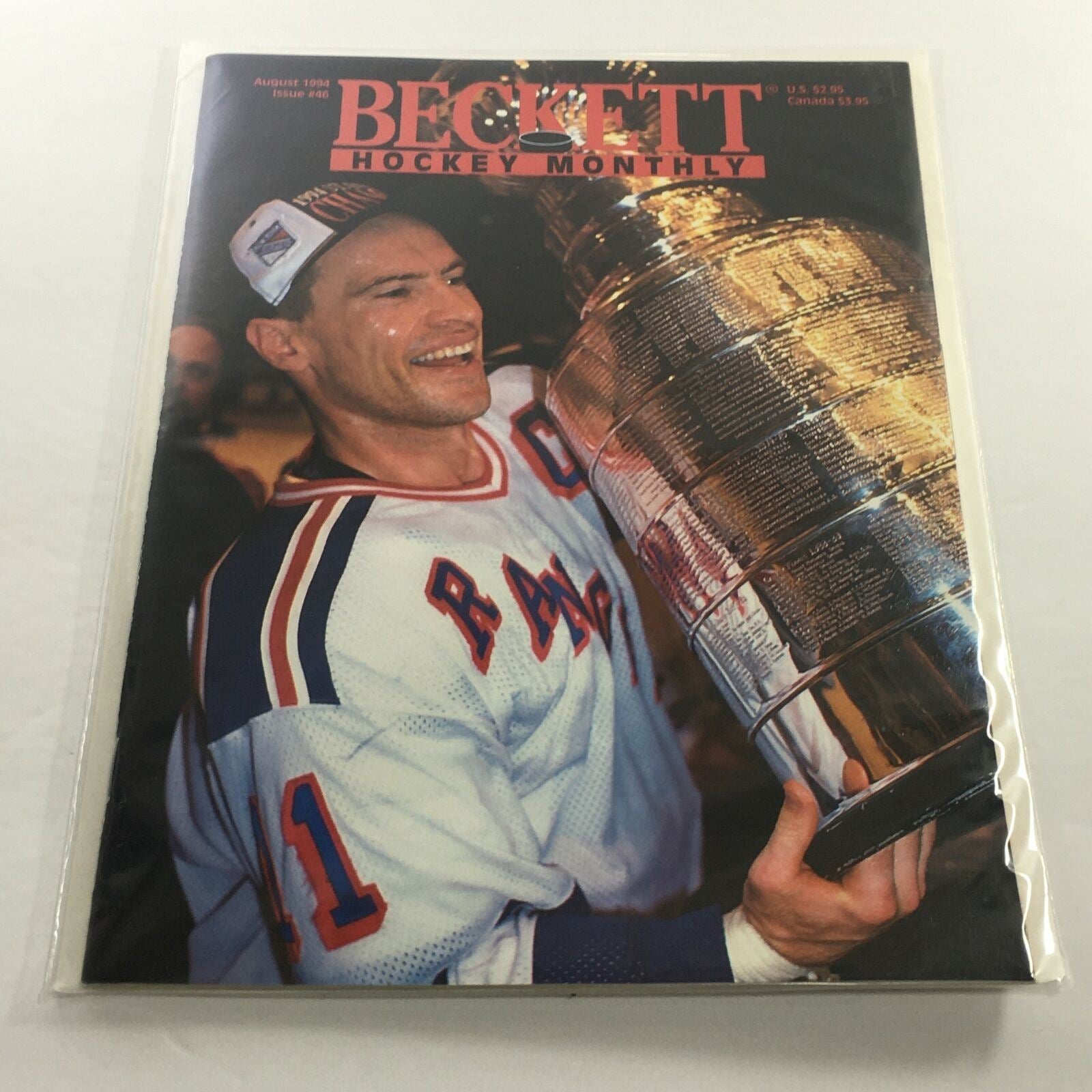 Beckett Hockey Monthly: August 1994 Issue #46 - Mark Meisser