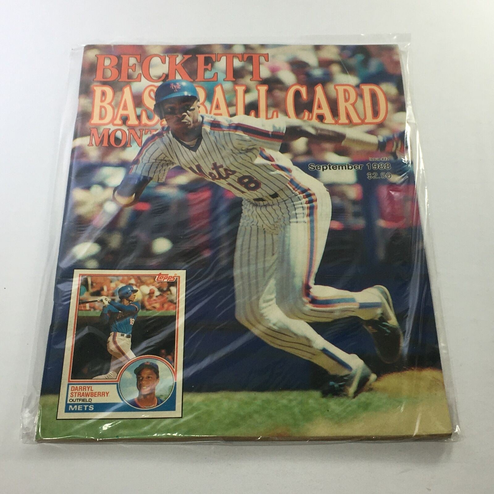 Beckett Baseball Card Monthly - September 1988: Daryl Strawberry