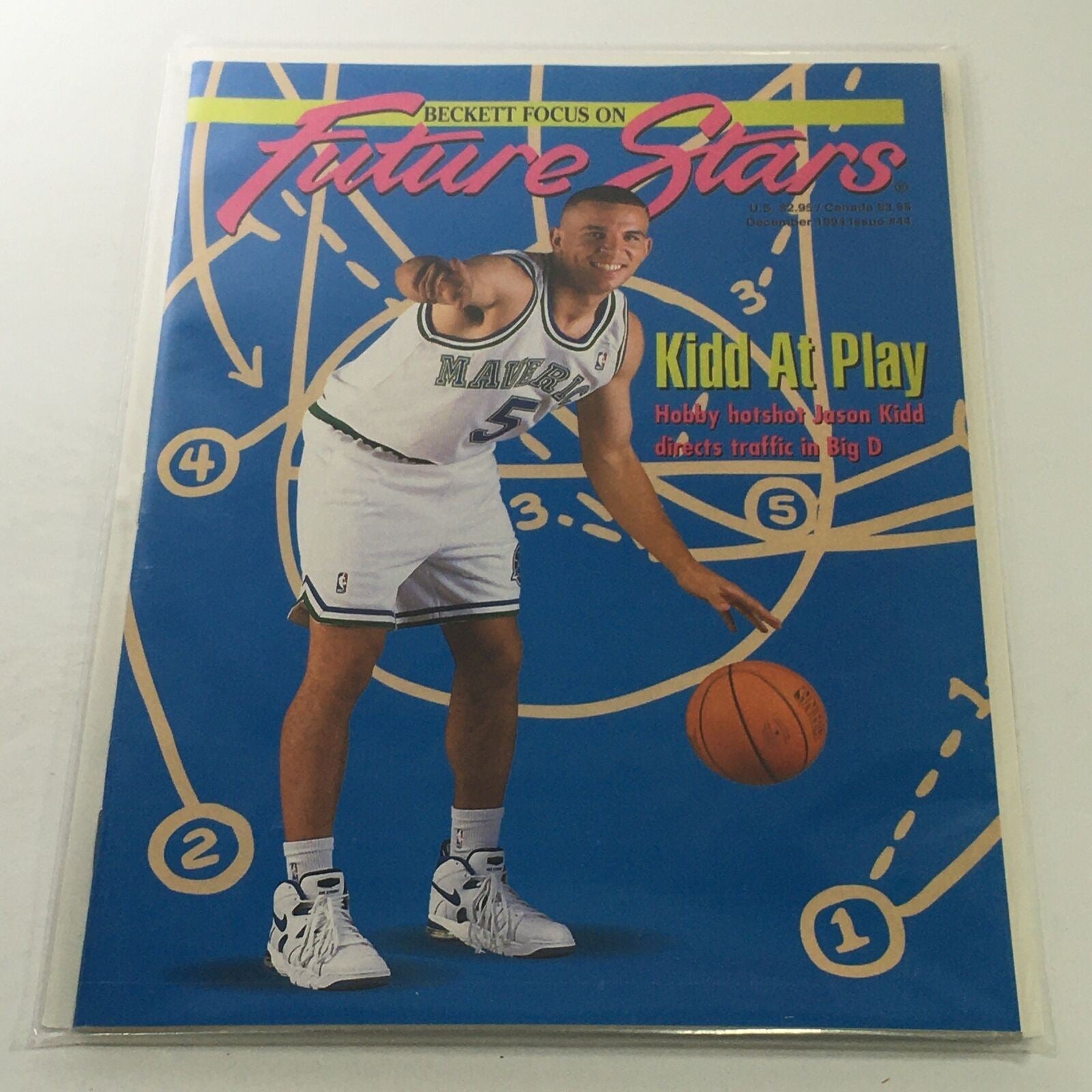 Beckett Future Stars: December 1994 Issue #44 - Jackson Kidd At Play