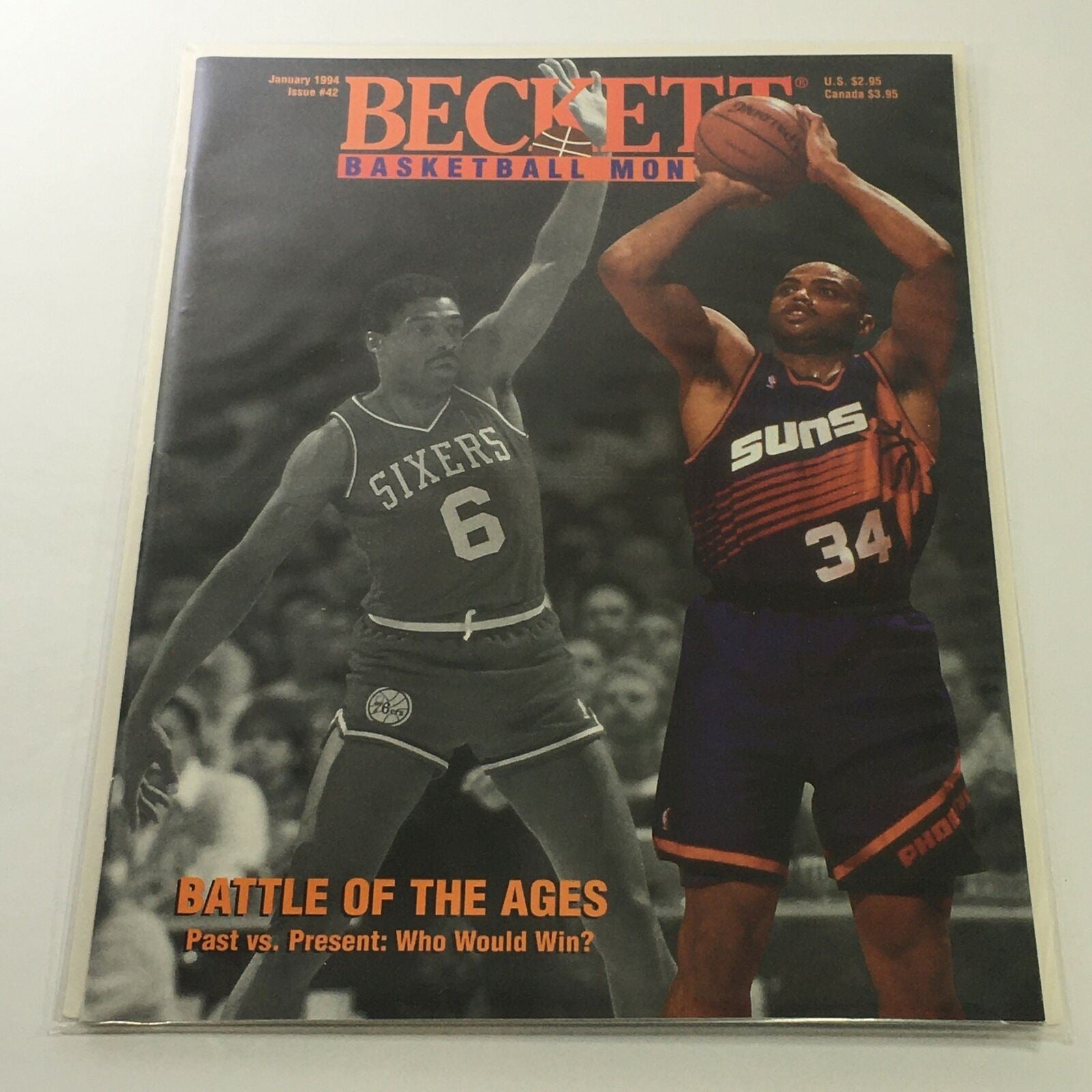 Beckett Basketball Monthly: January 1994 Issue #42 - Battle Of The Ages