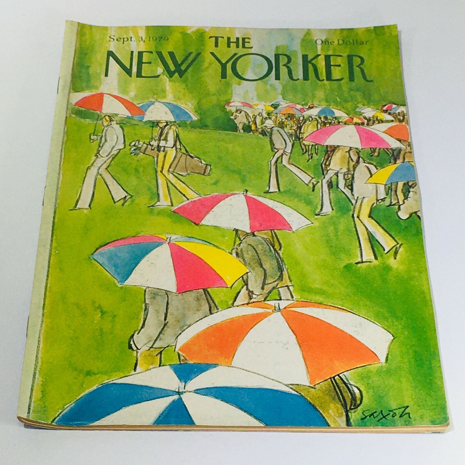 The New Yorker: September 3 1979 Full Magazine/Theme Cover Charles Saxon