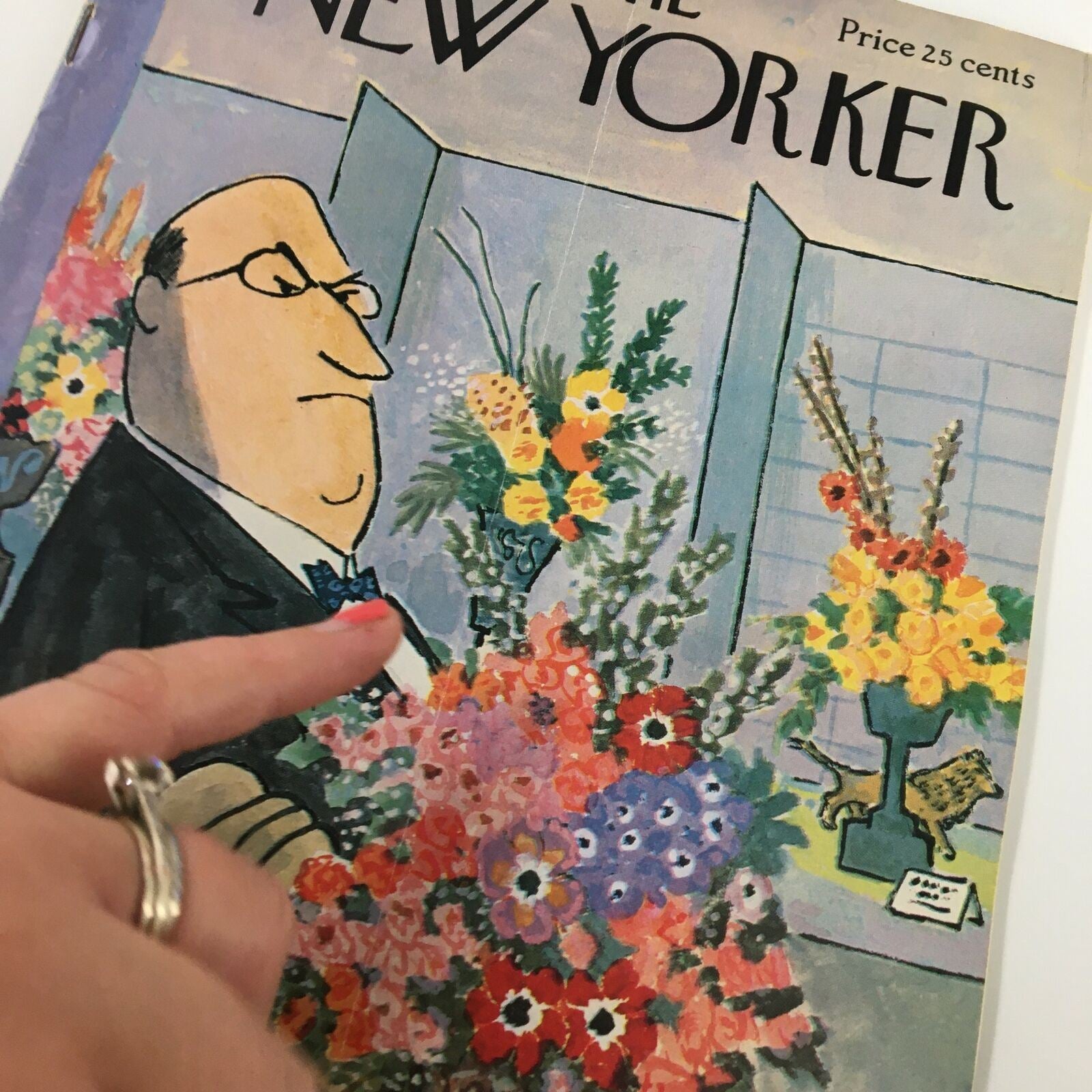 The New Yorker Full Magazine March 4 1961 The Florist Cover by William Steig