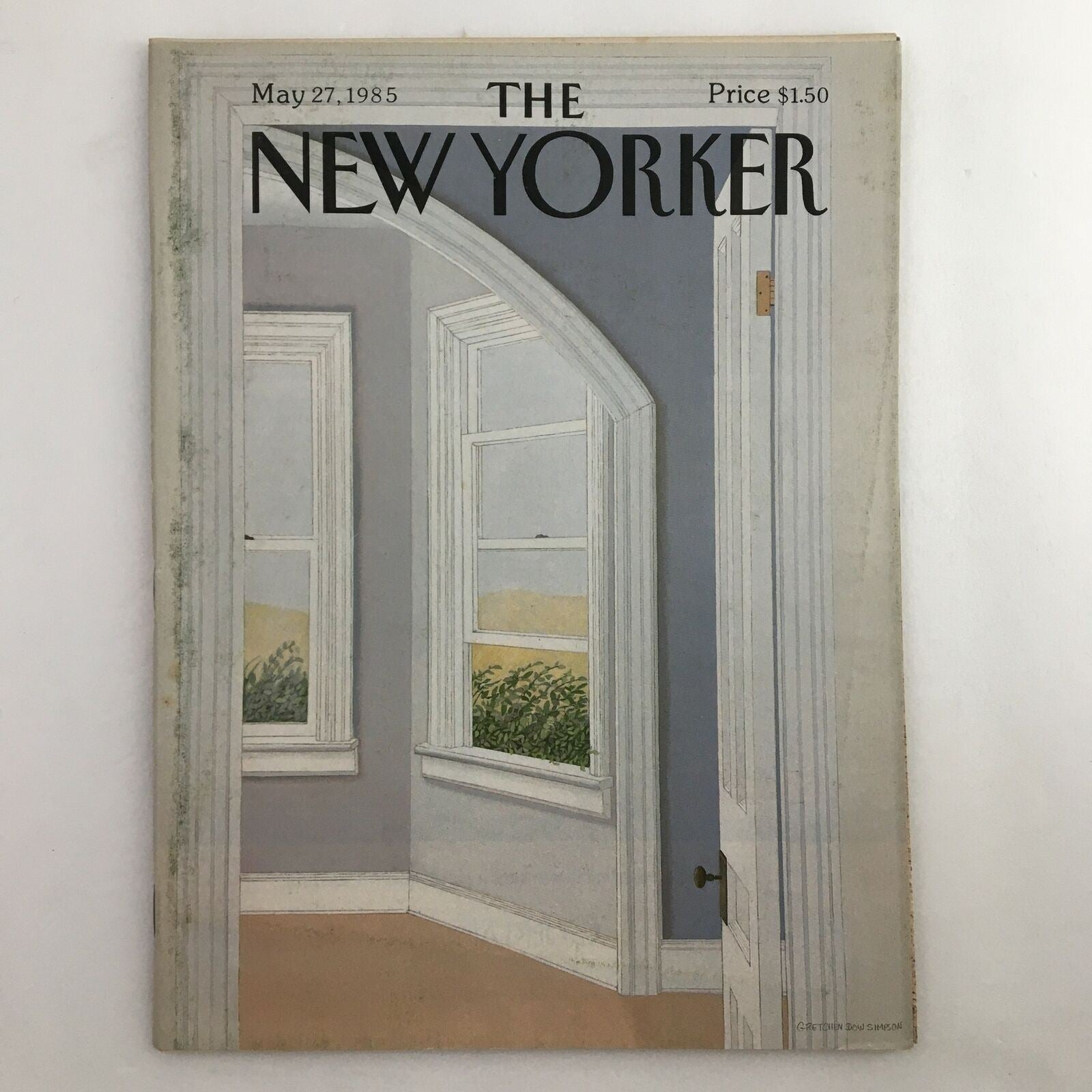 The New Yorker Full Magazine May 27 1985 Windows Gretchen Dow Simpson No Label