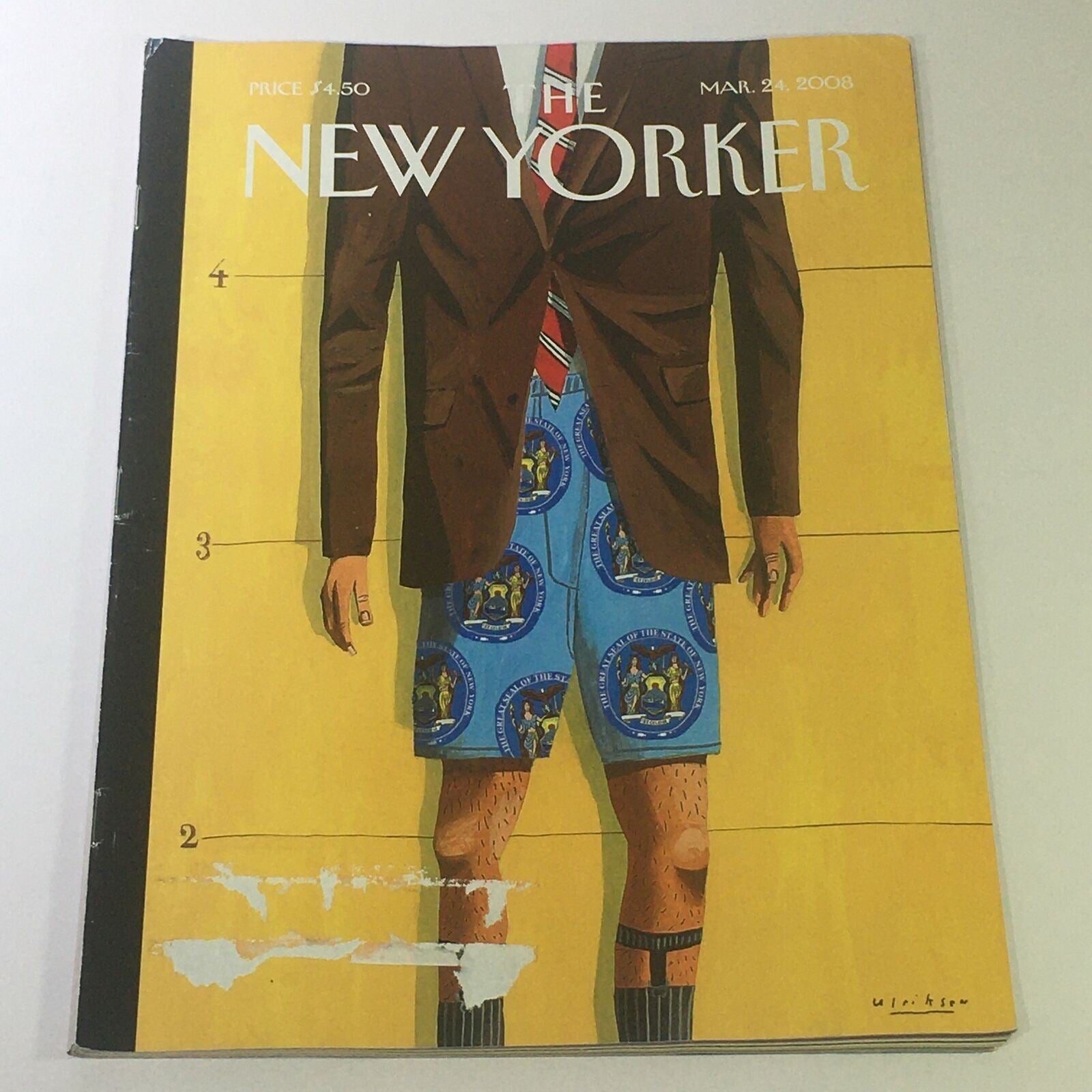 The New Yorker March 24 2008 - Full Magazine Theme Cover Mark Ulriksen