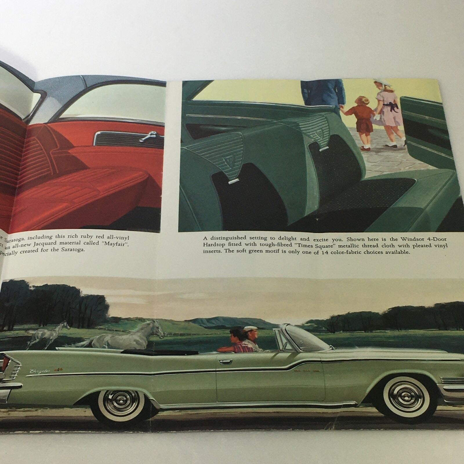 VTG 1959 Chrysler Windsor New Yorker Sedan Hardtop Car Auto Brochure Catalog