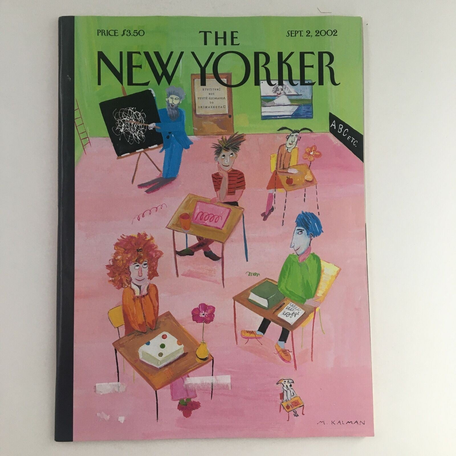 The New Yorker Full Magazine September 2 2002 School Daze by Maira Kalman VG